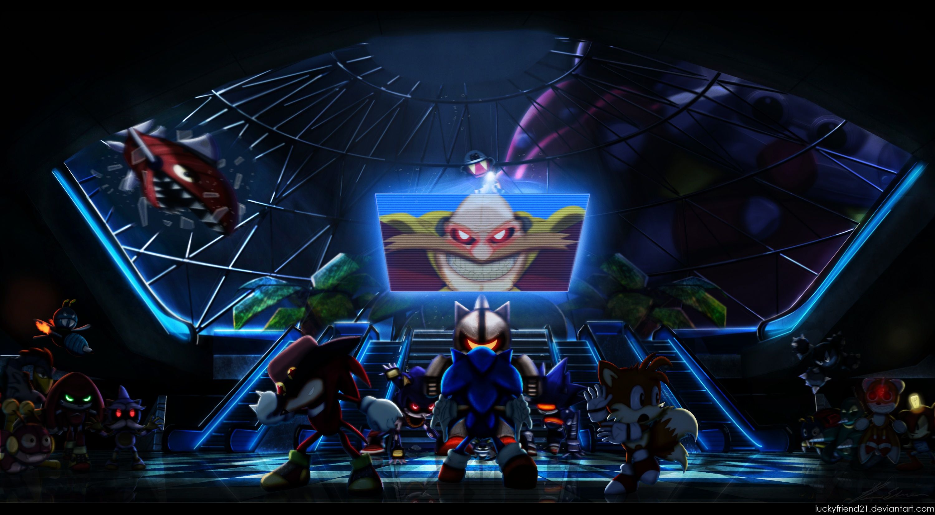 Metal Sonic CD Anime Image Board