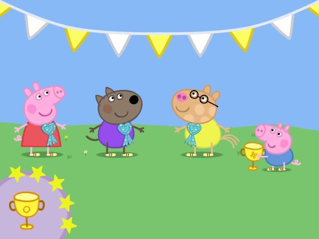 Peppa Pig Sports (JPEG Image, 1024 × 768 Pixels) (85%). Peppa Pig Wallpaper, Peppa Pig, Peppa Pig Background