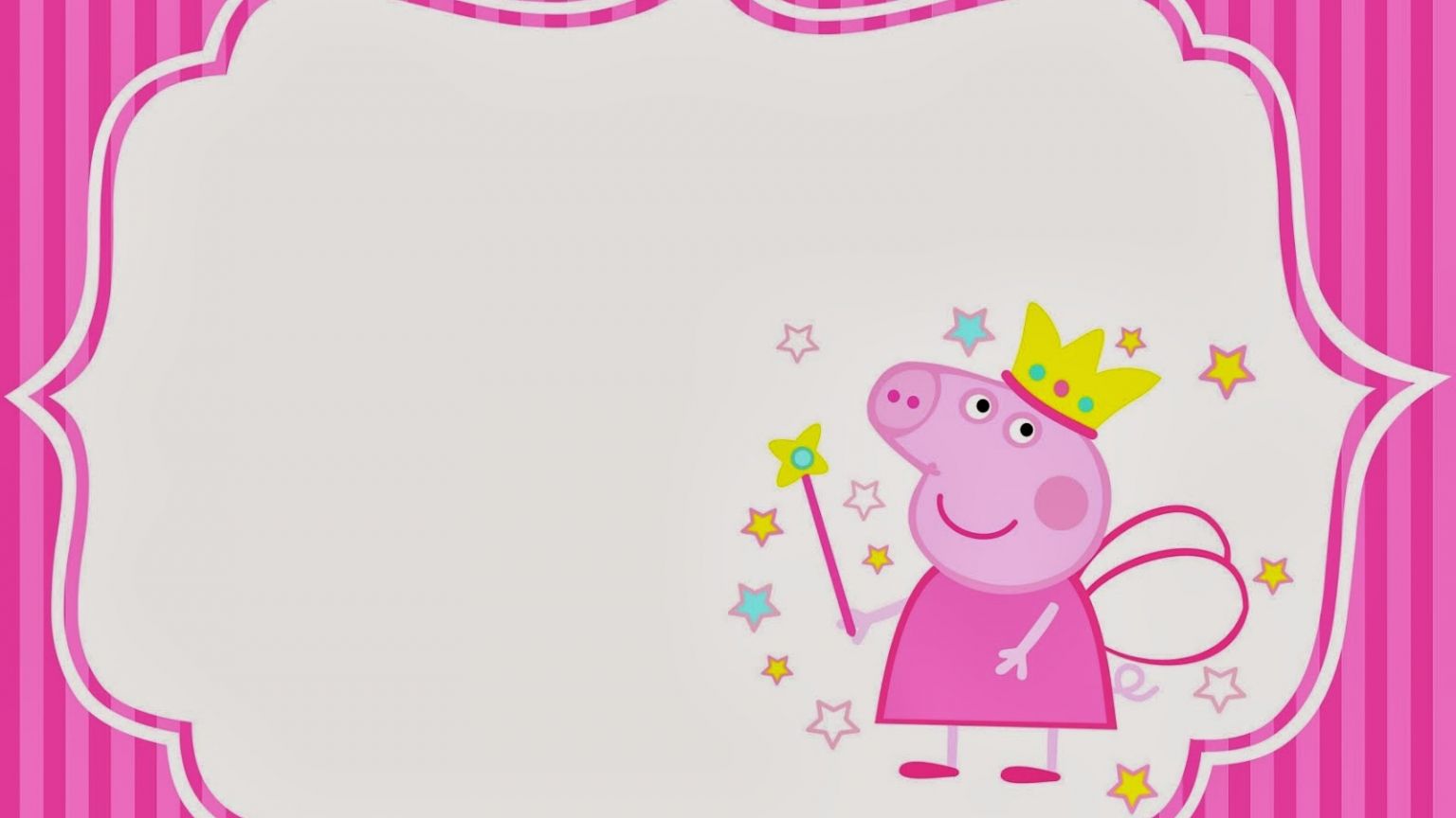 Free download Peppa Pig Fairy Invitations and Party Printables Oh My Fiesta [1600x1066] for your Desktop, Mobile & Tablet. Explore How to Do Wallpaper Border. Walmart Wallpaper Border, Wallpaper