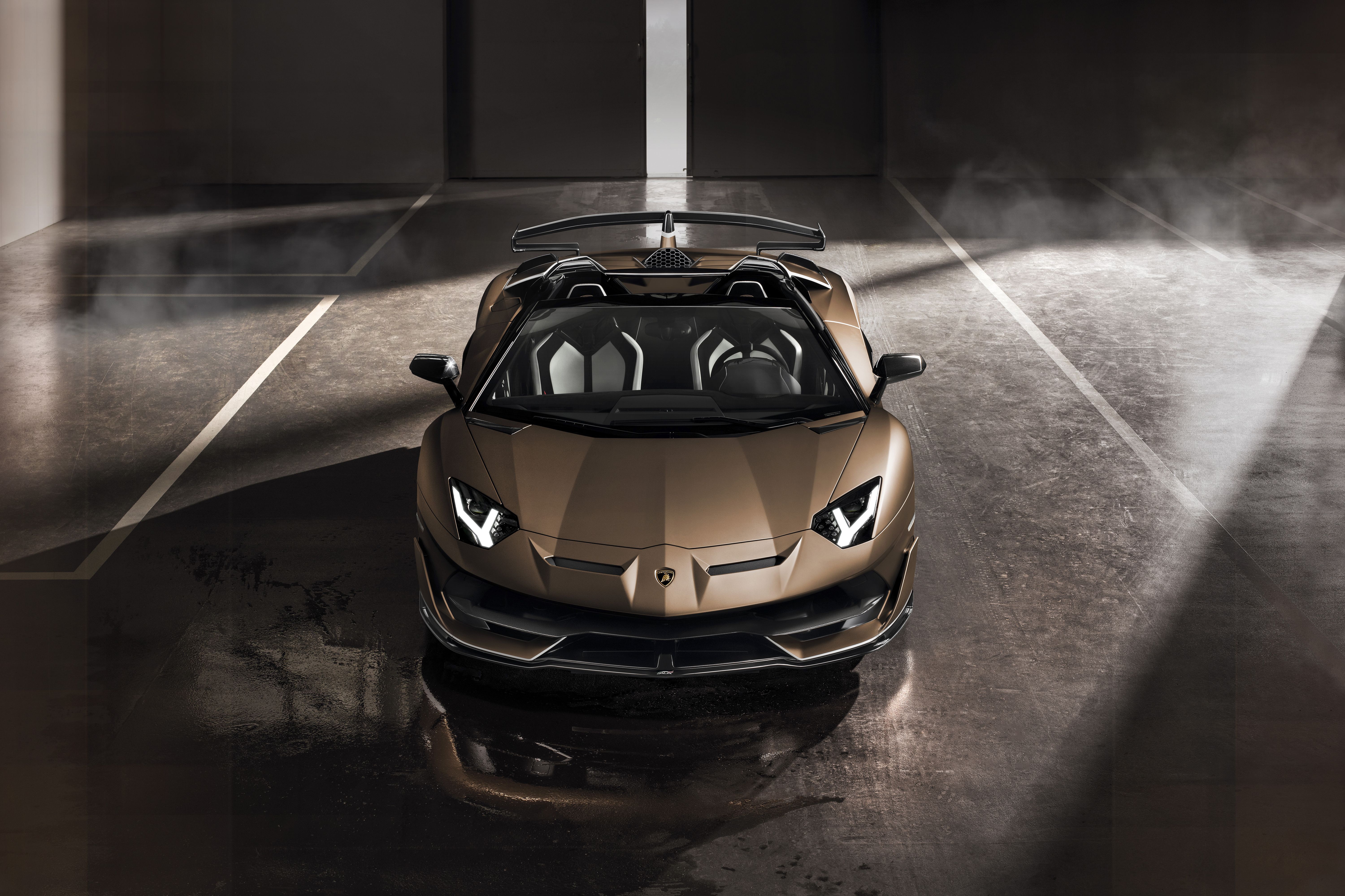 Wallpaper Lamborghini Aventador SVJ Roadster, 2019, 4K, 5K, Automotive / Cars,. Wallpaper for iPhone, Android, Mobile and Desktop