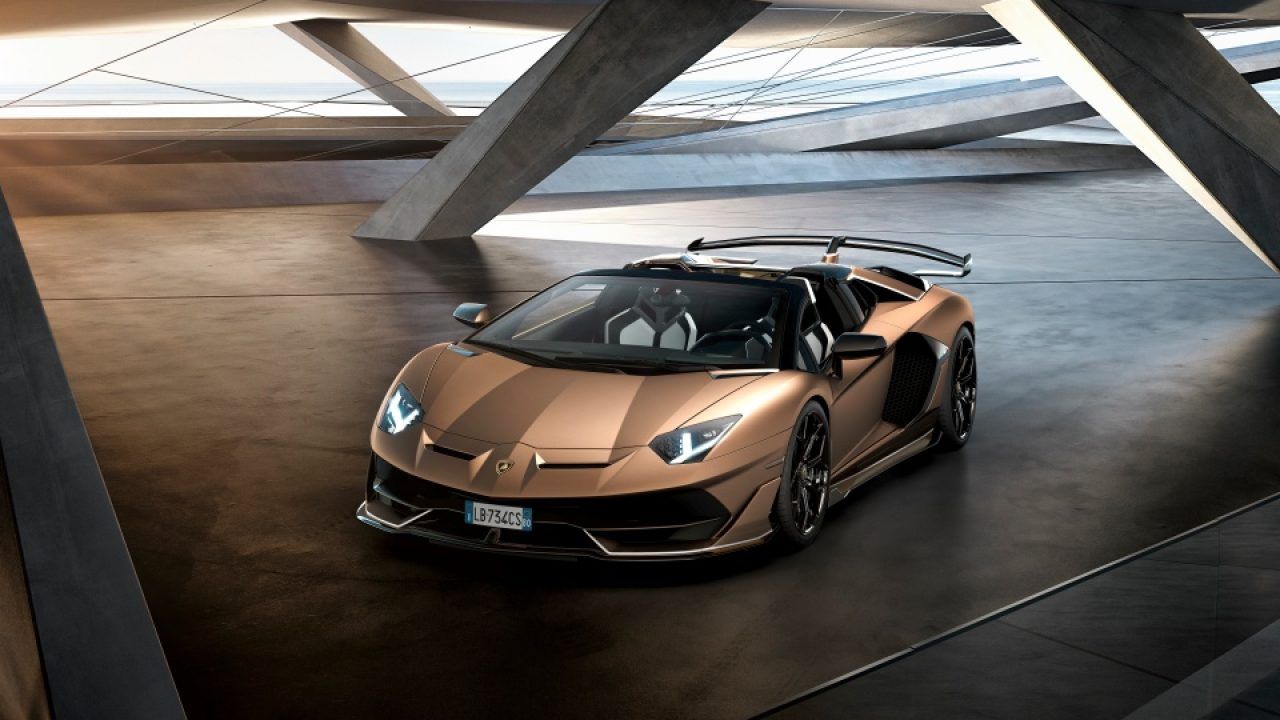 The Lamborghini Aventador SVJ Roadster is a supercar turned up to 11