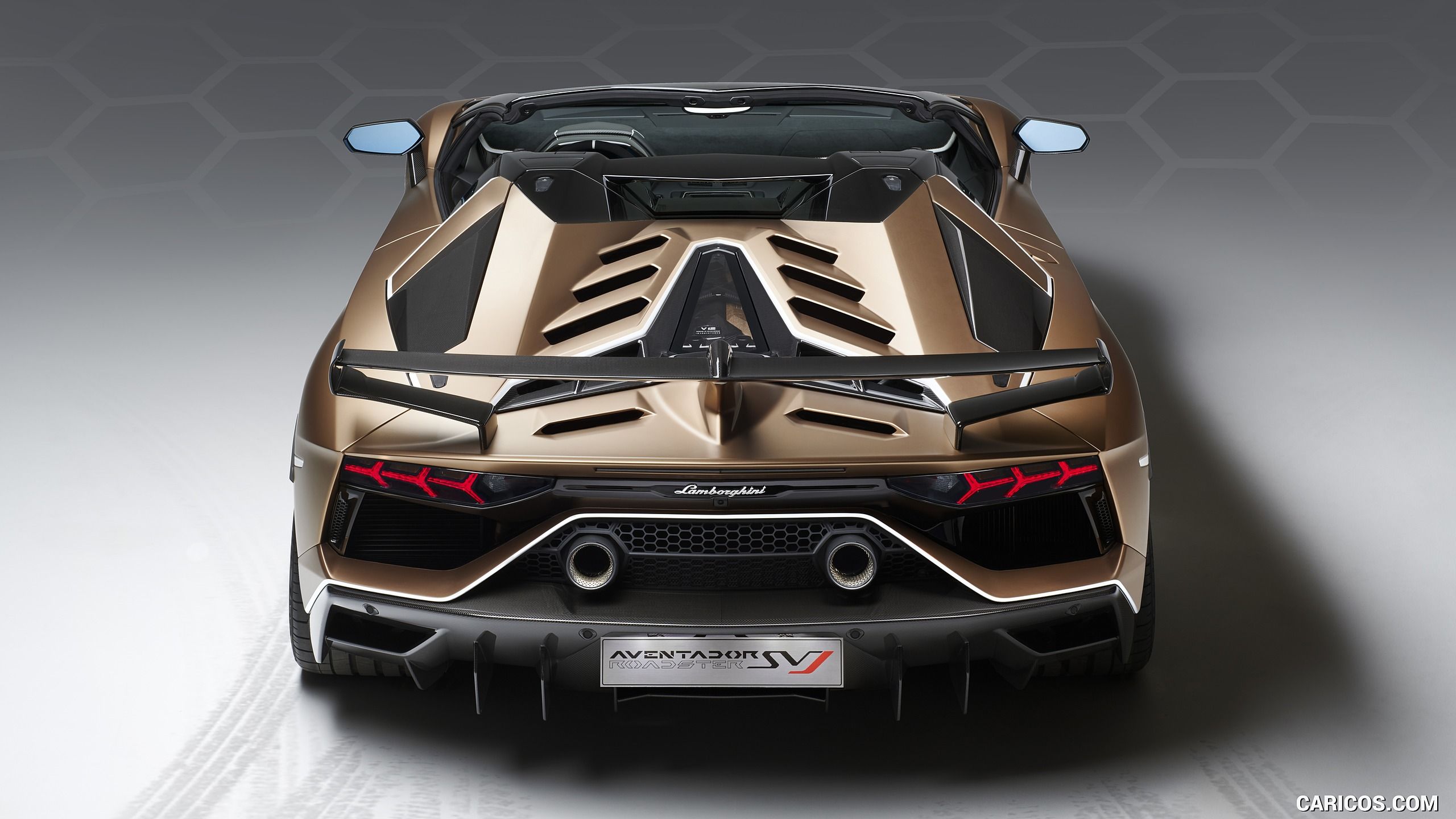 Lamborghini Aventador SVJ Roadster. HD Wallpaper