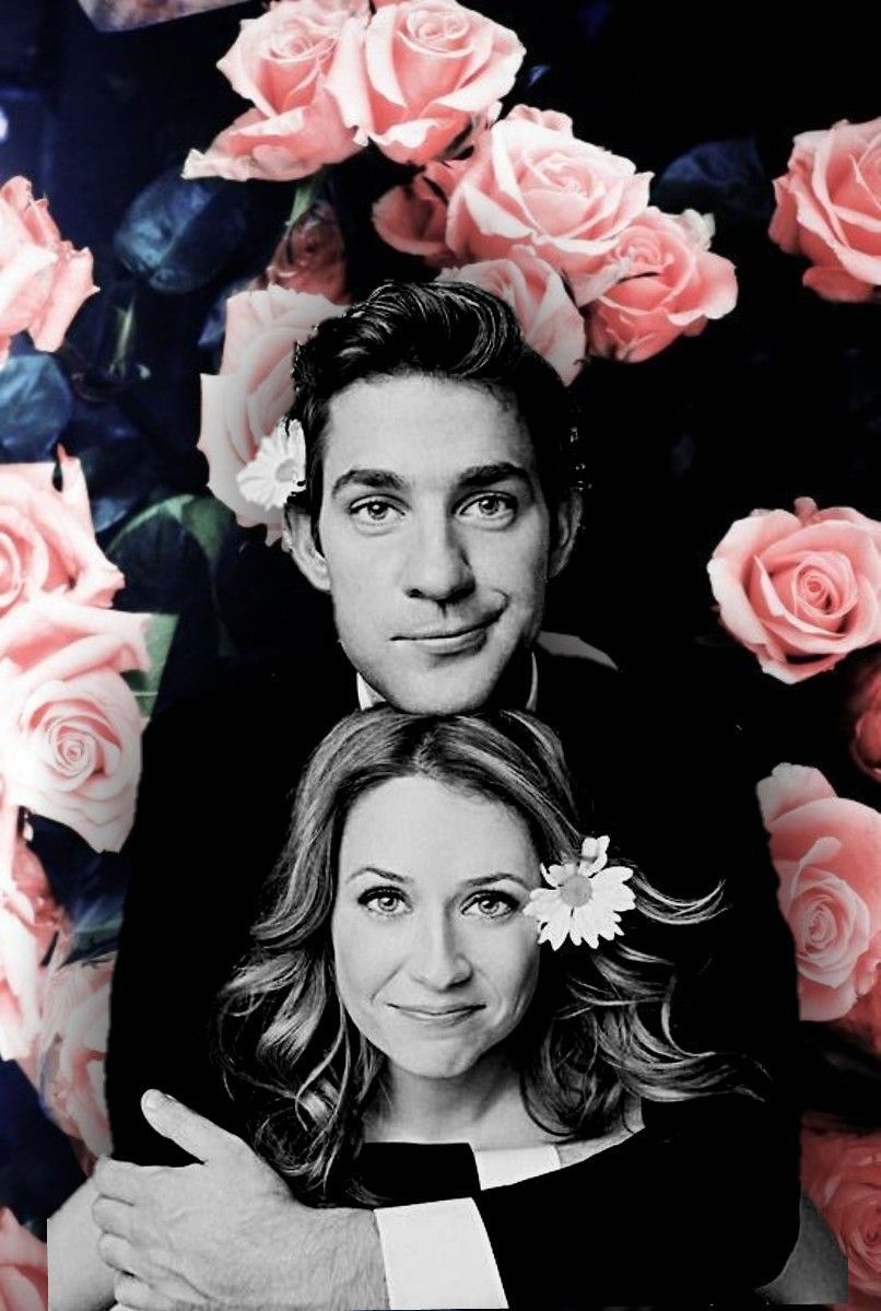 Jim & Pam The Office wallpaper. Pam the office, The office jim, Office wallpaper
