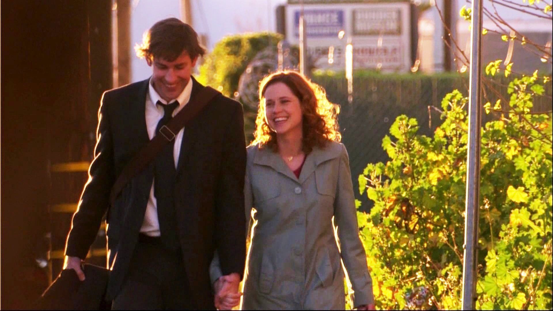 Jim & Pam. The office jim, The office characters, Tv couples