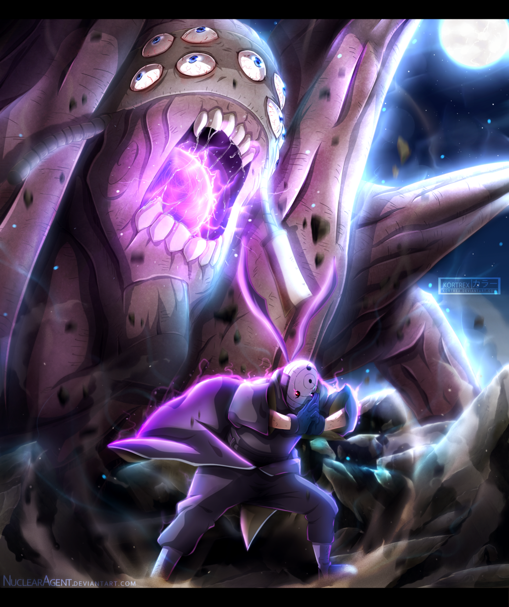 Naruto chapter 592 Mazo COLLAB. Anime, Gedo, Anime naruto