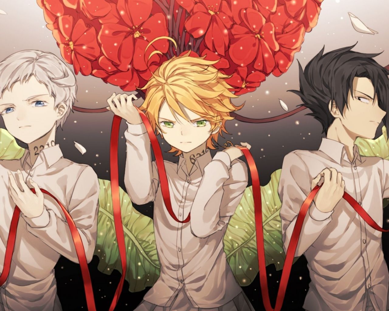 Free download Wallpaper of Anime Emma Norman Ray The Promised Neverland [1920x1080] for your Desktop, Mobile & Tablet. Explore The Promised Neverland Wallpaper. The Promised Neverland Wallpaper, Neverland Wallpaper