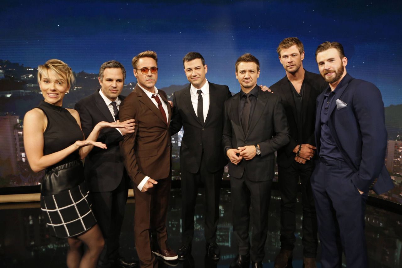 Robert Downey Jr., Chris Hemsworth, Mark Ruffalo, Chris Evans, Scarlett Johansson and Jeremy Renner from Marvel's 'Avenger. Chris evans, Chris hemsworth, Avengers