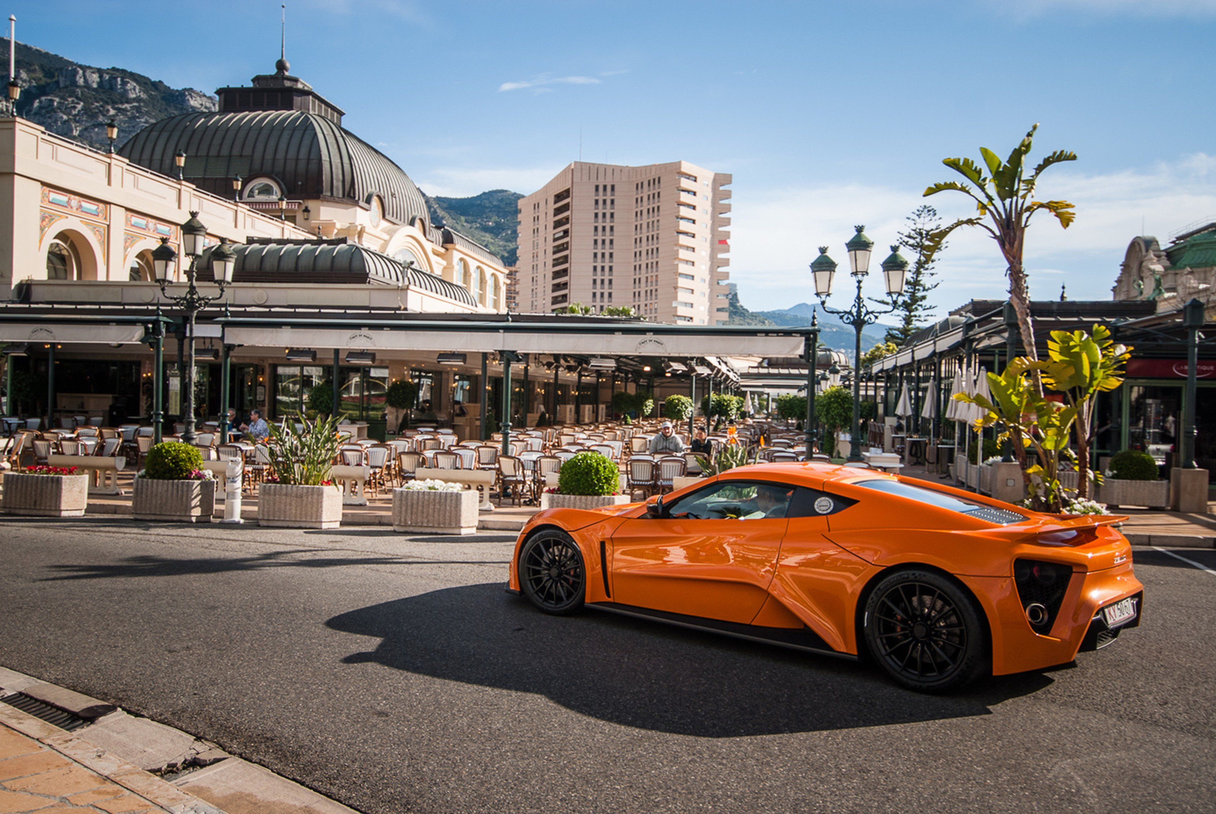 2009, Zenvo, St1, Tours, Monaco, Supercar, Car, Sports, Orange, City, Europe Wallpaper HD / Desktop and Mobile Background