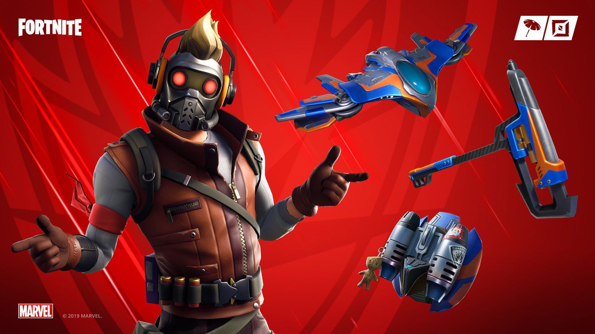 Fortnite Desktop Wallpaper HD. Star lord, Fortnite, Marvel