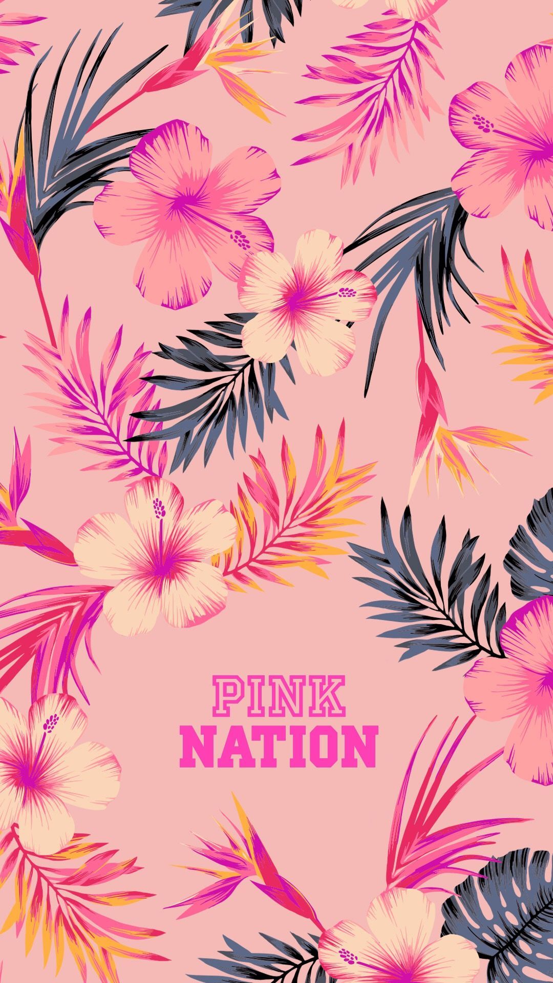 VS Pink iPhone Wallpaper. Pink wallpaper iphone, Pink nation wallpaper, Victoria secret pink wallpaper