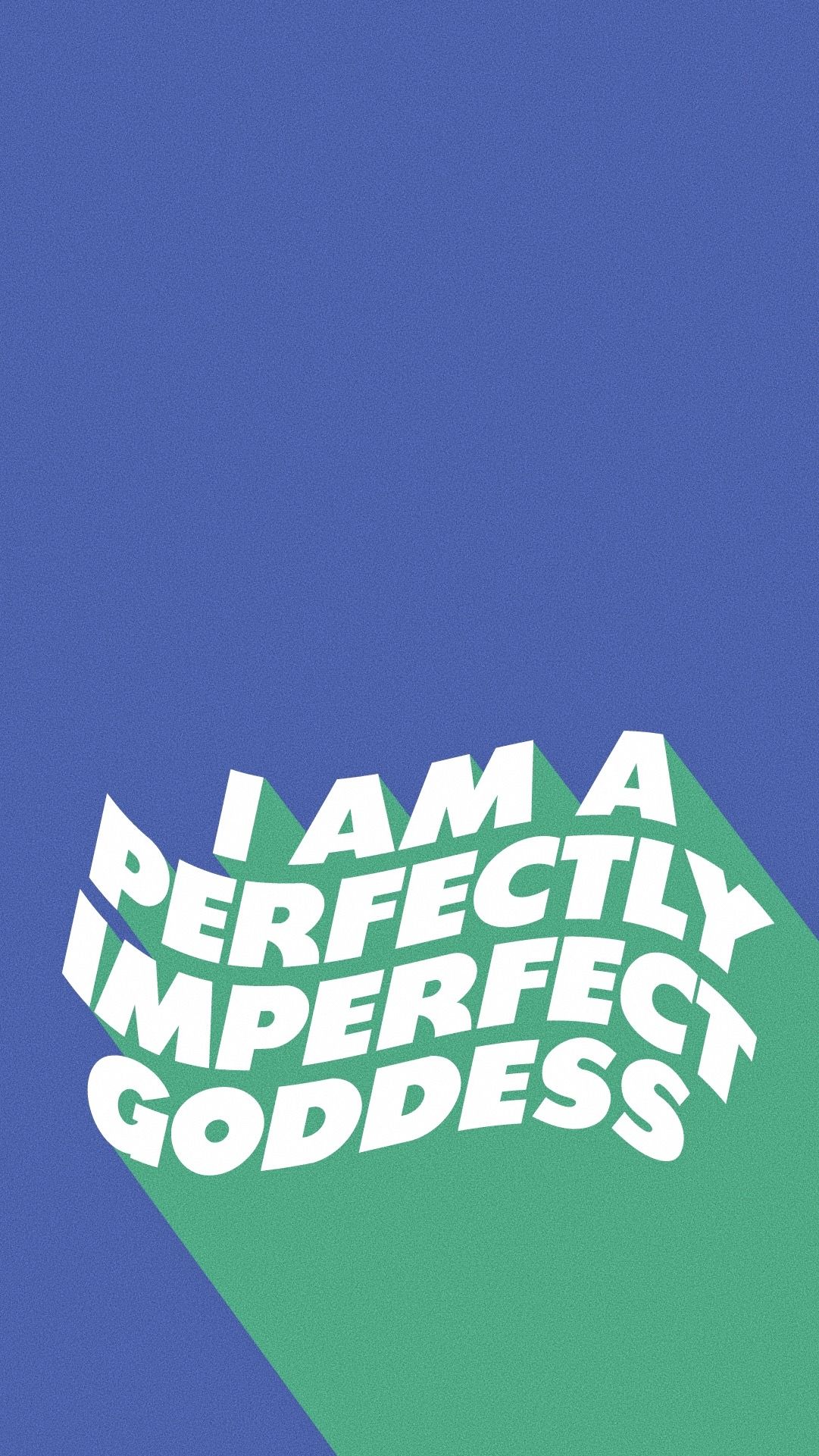 Perfectly Imperfect iPhone Wallpaper Download