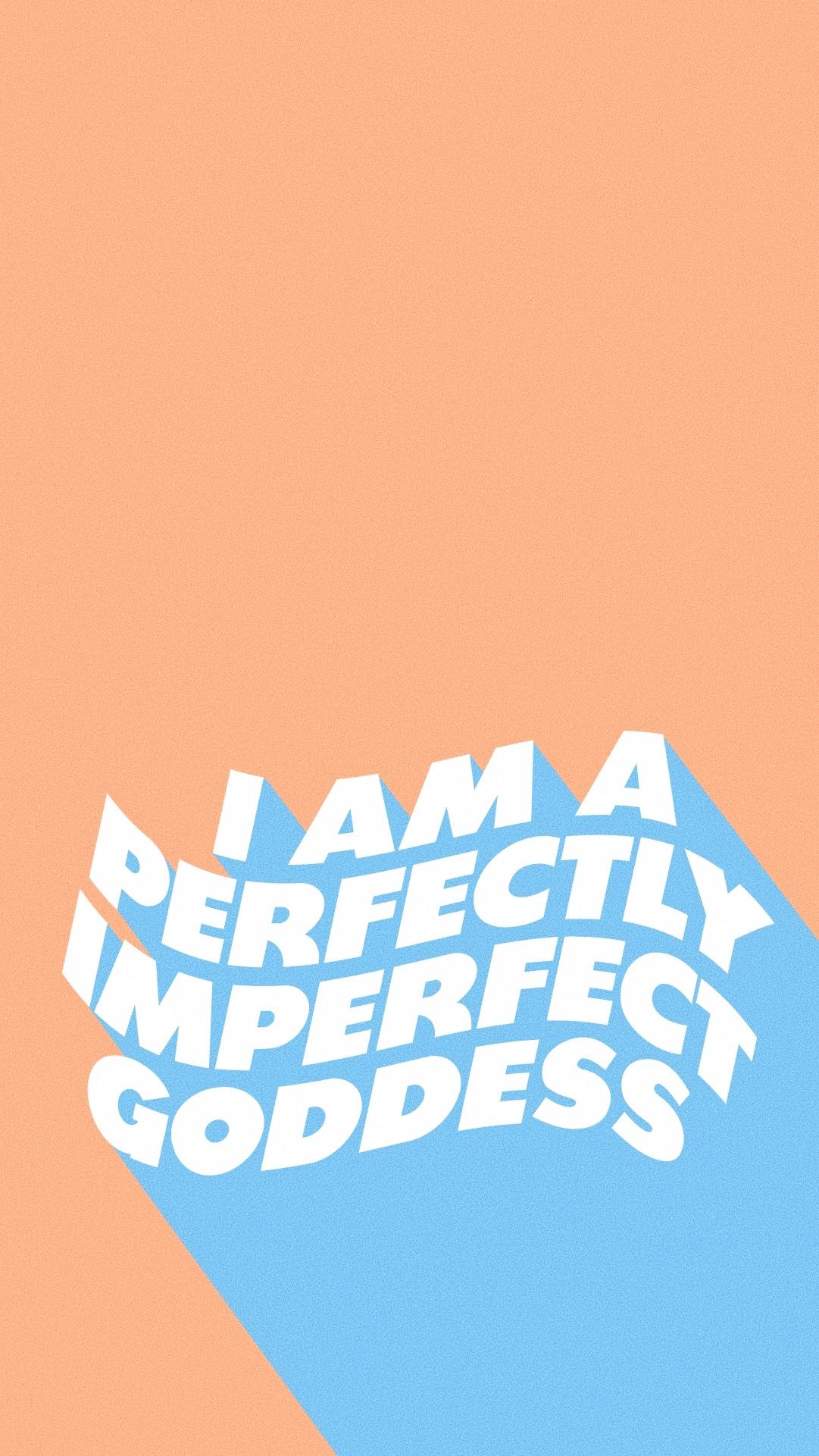 Perfectly Imperfect iPhone Wallpaper Download