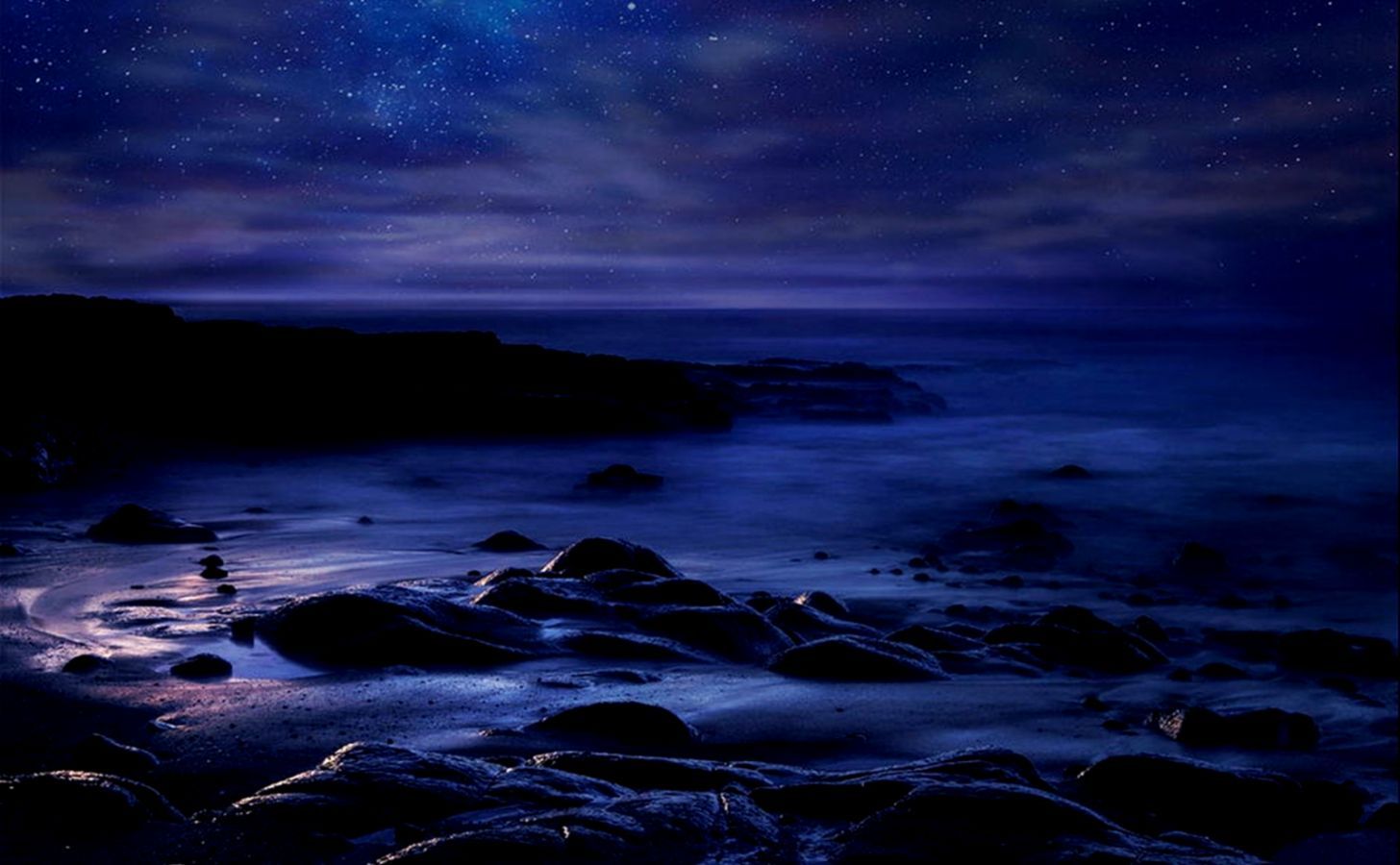 Night Ocean Wallpaper