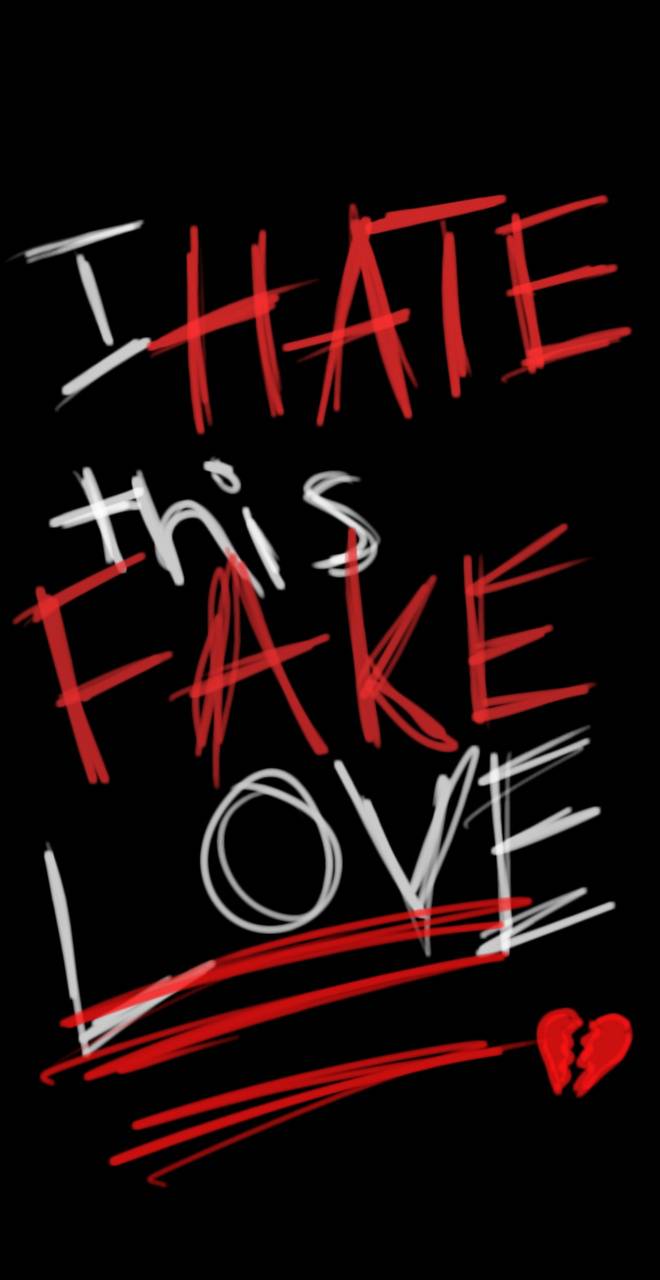 Fake Love wallpaper