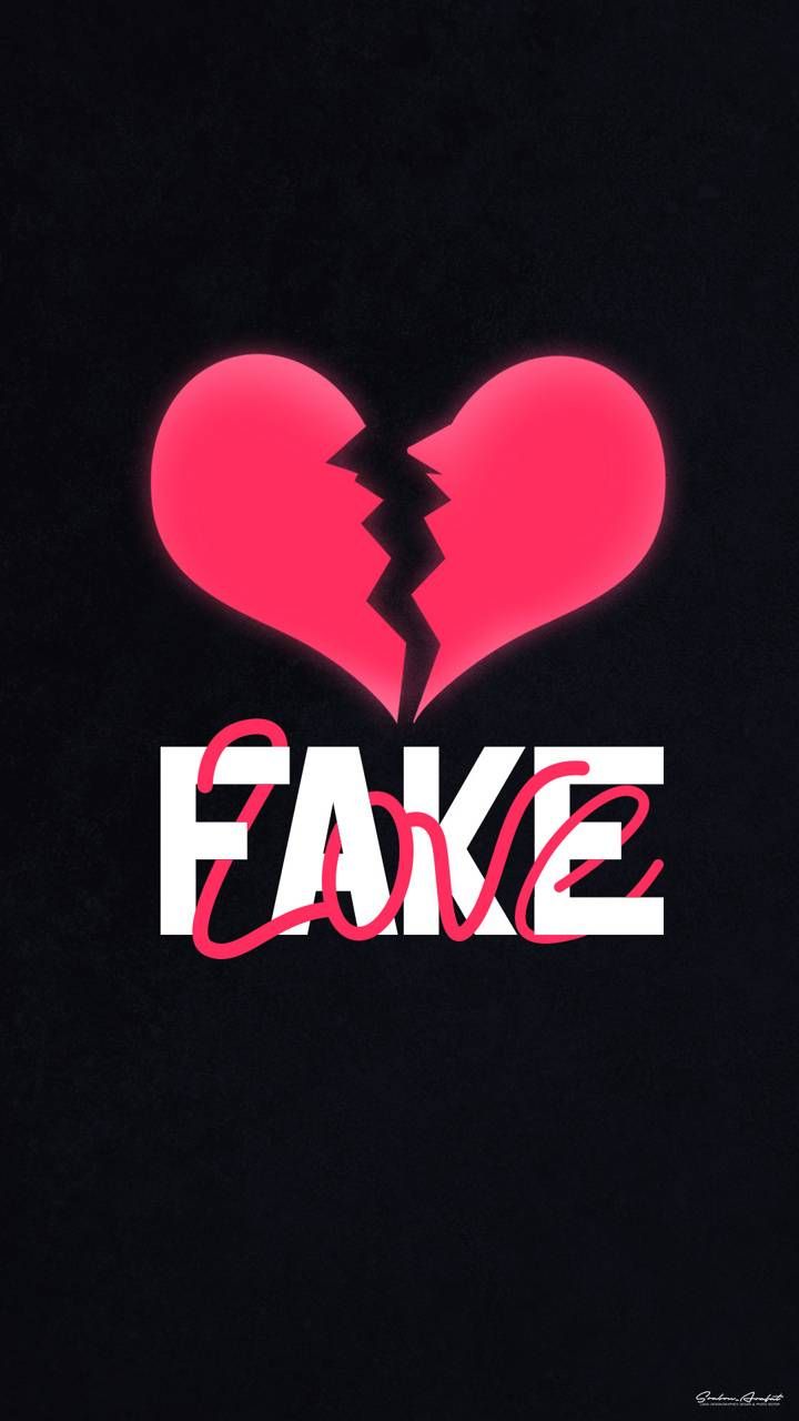 Love Is Fake Wallpapers - Wallpaper Cave