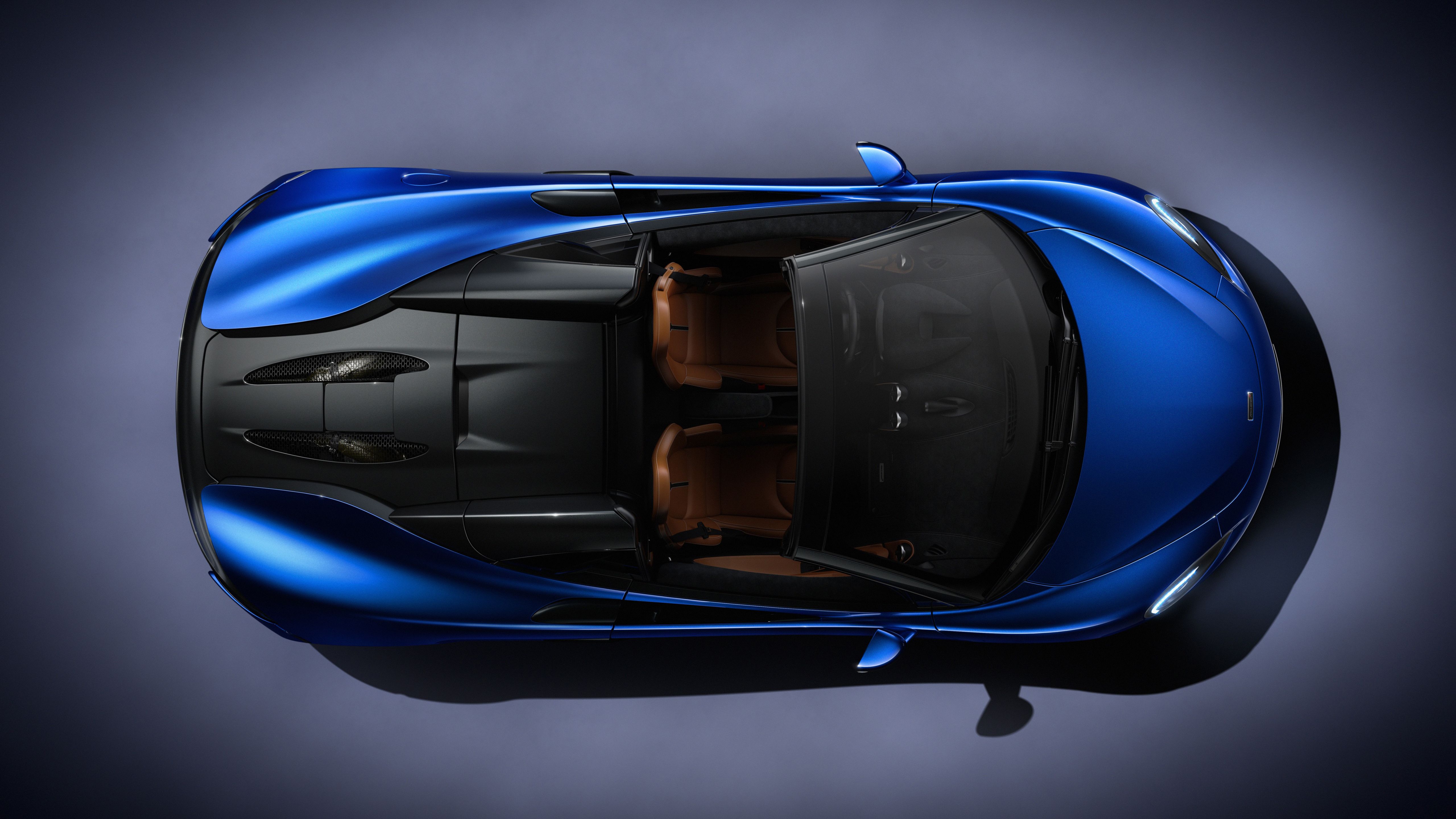 McLaren 570S Vega Blue 5K 2 Wallpaper. HD Car Wallpaper