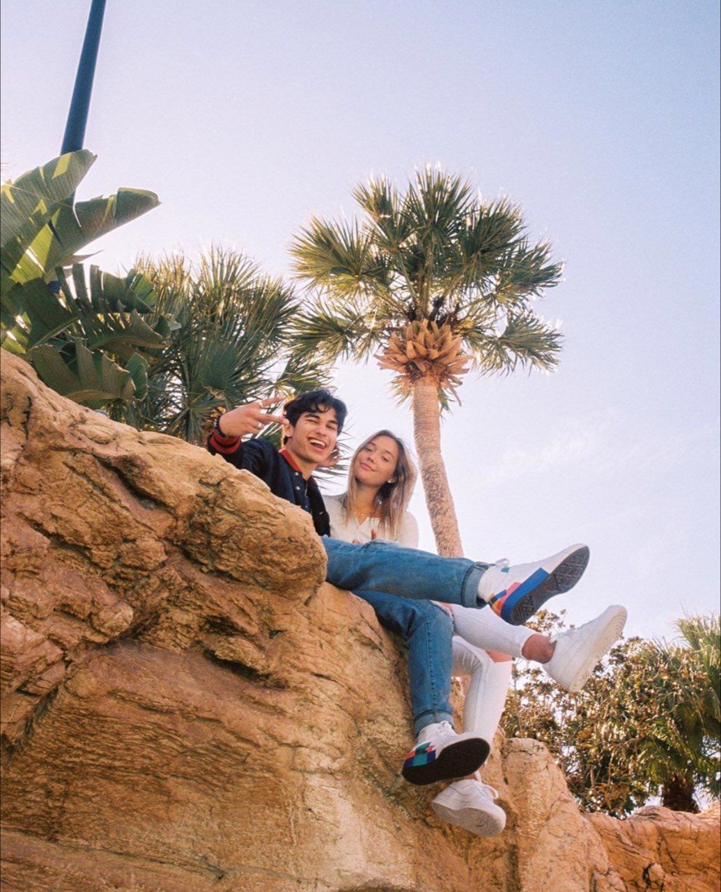 Kio Cyr & Olivia Ponton. Famous couples, Cute couples goals, Cute couples