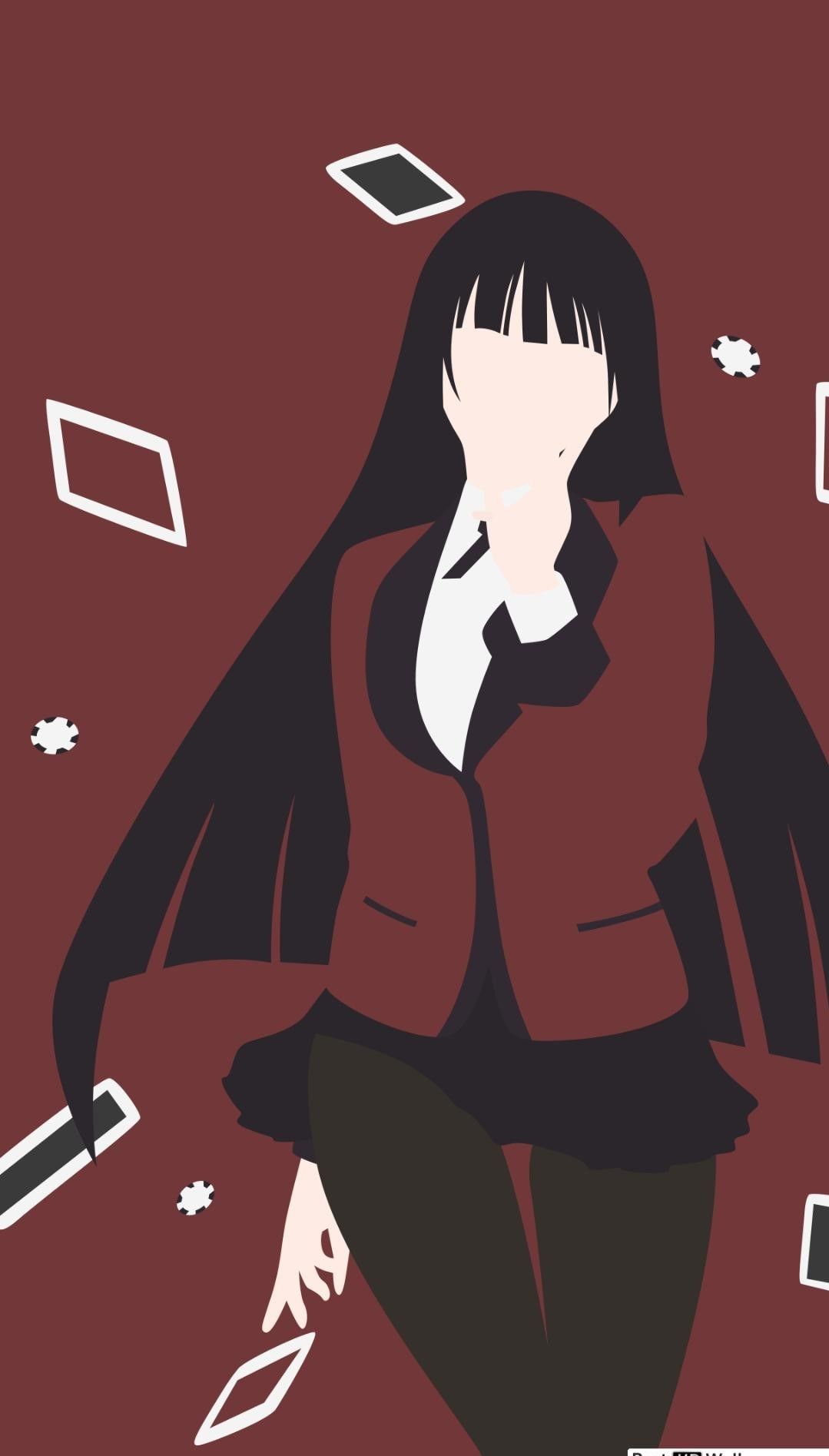 red aesthetic anime wallpaper