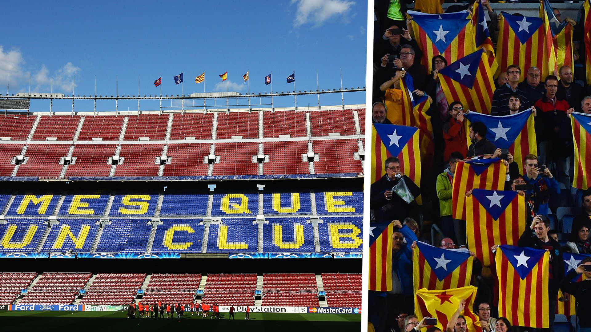 Mes que un club: Barcelona club motto meaning & history in Catalan independence