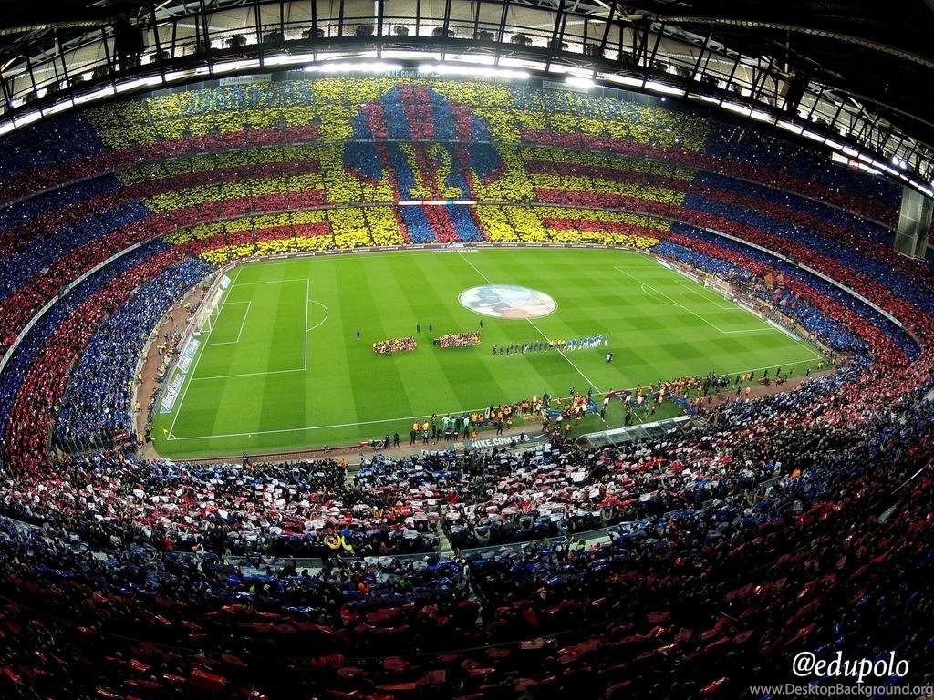 Mesqueunclub.gr: Picture: Mosaic At The Camp Nou Yesterday Desktop Background