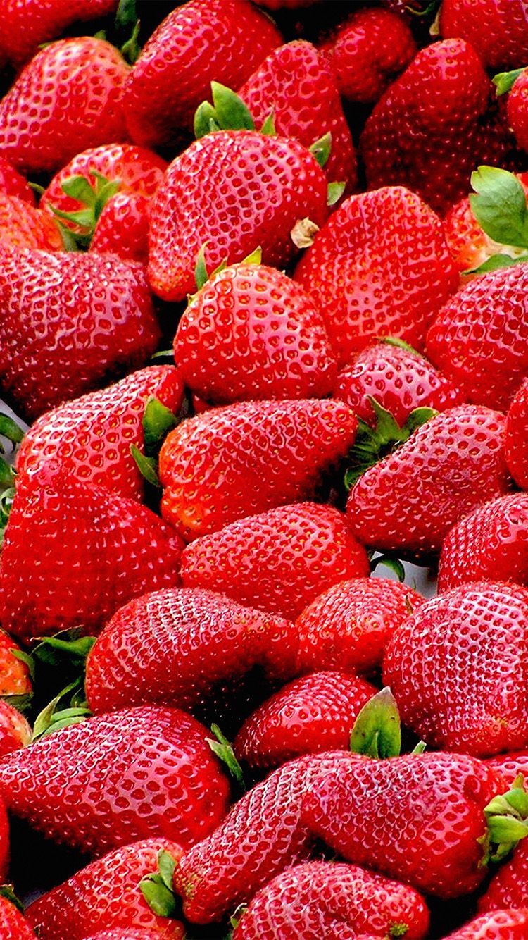 Red Strawberry Fruit Wallpaper