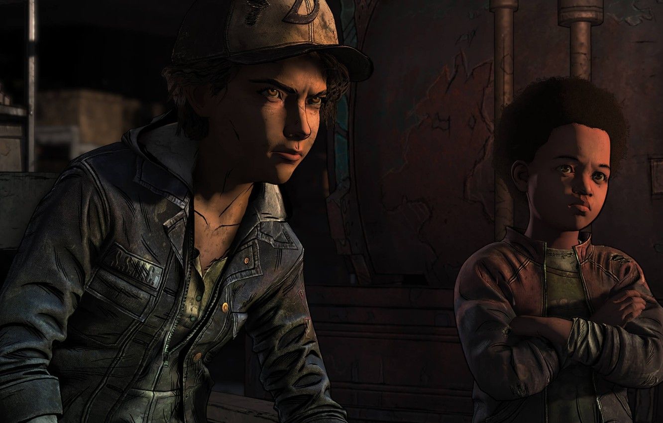 Wallpaper Clementine, The Walking Dead The Final Season, AJ, Alvin Junior image for desktop, section игры