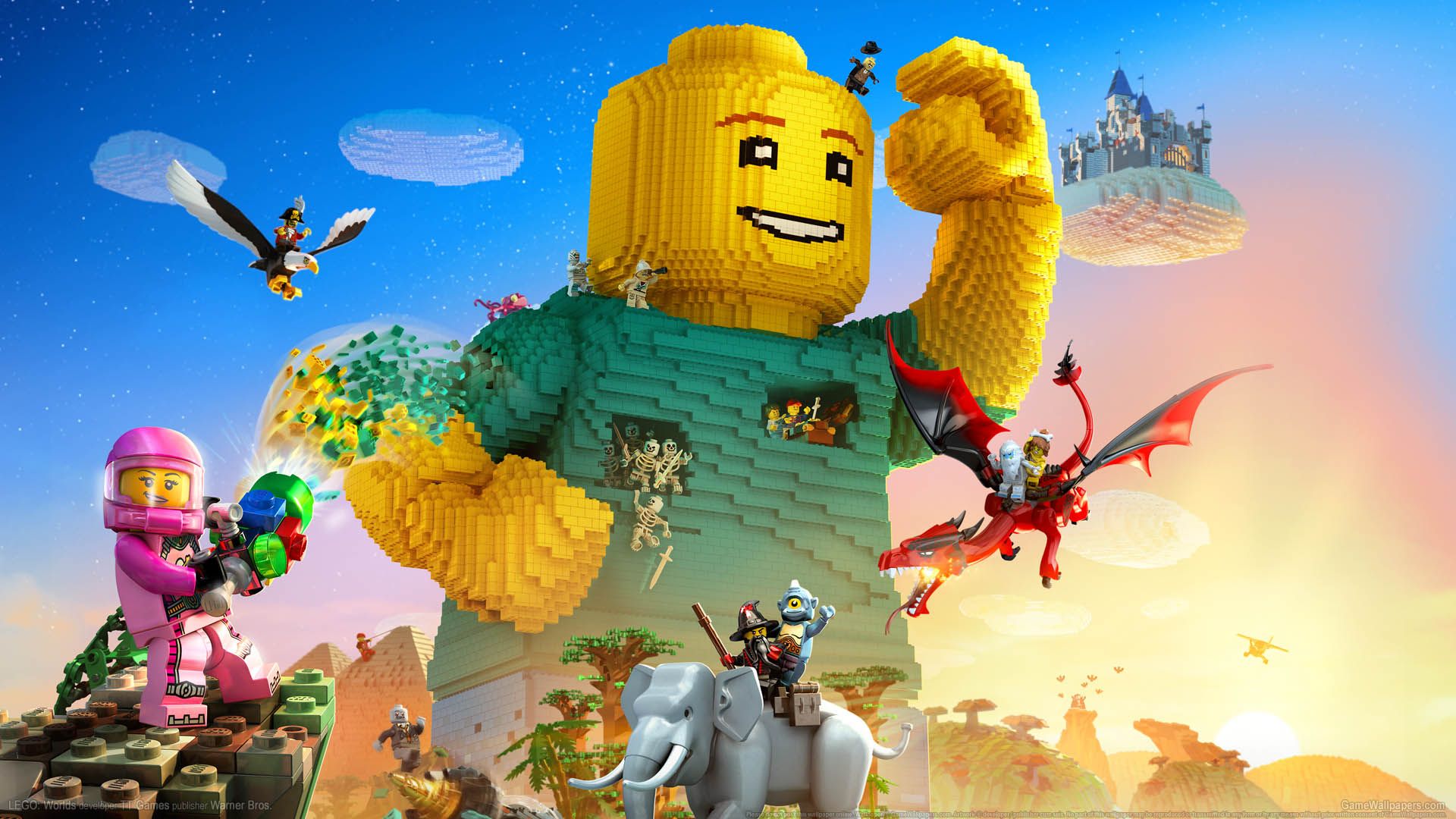 Lego Worlds Wallpapers - Wallpaper Cave