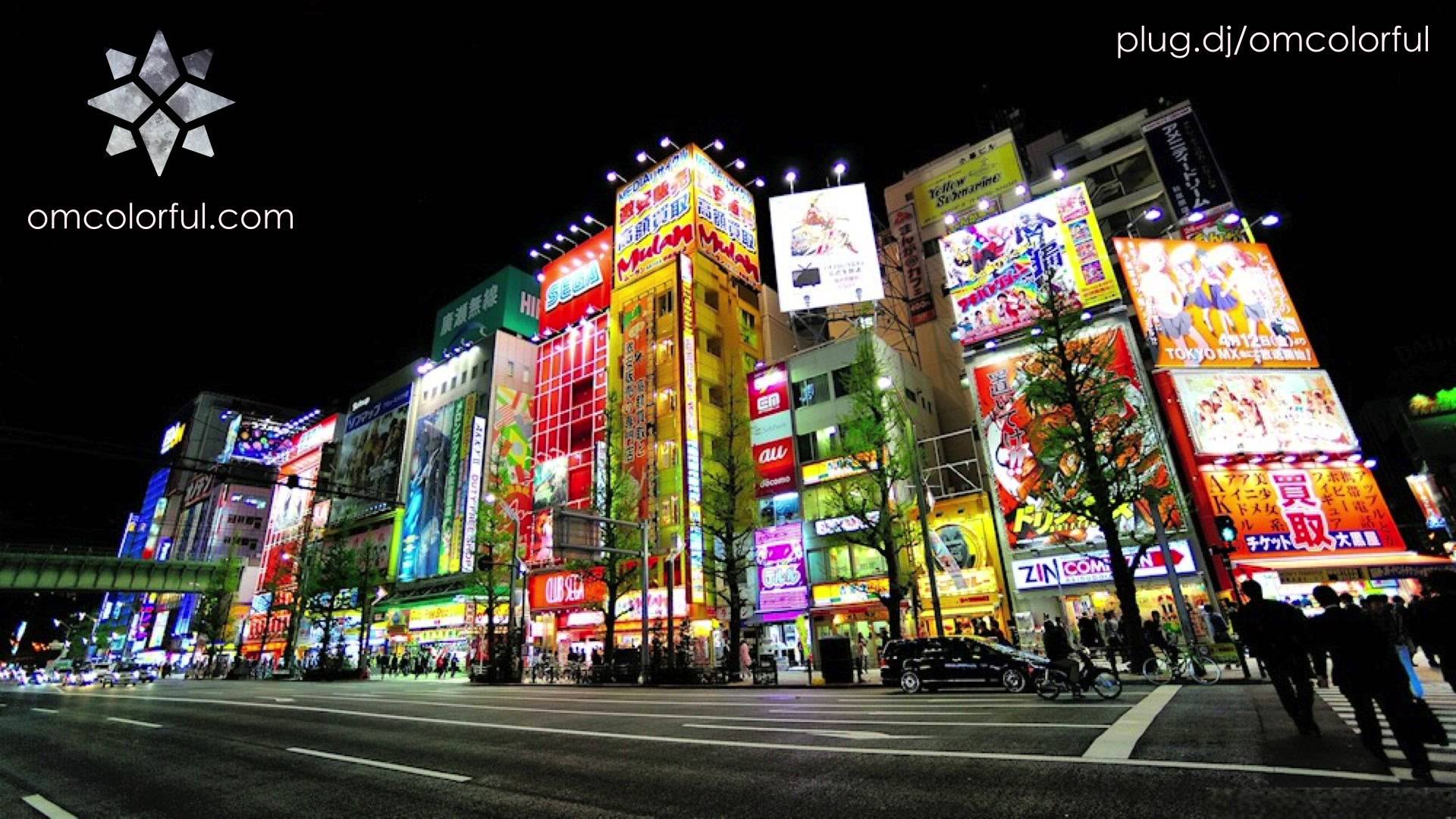 Akihabara at Night Wallpaper Free Akihabara at Night Background