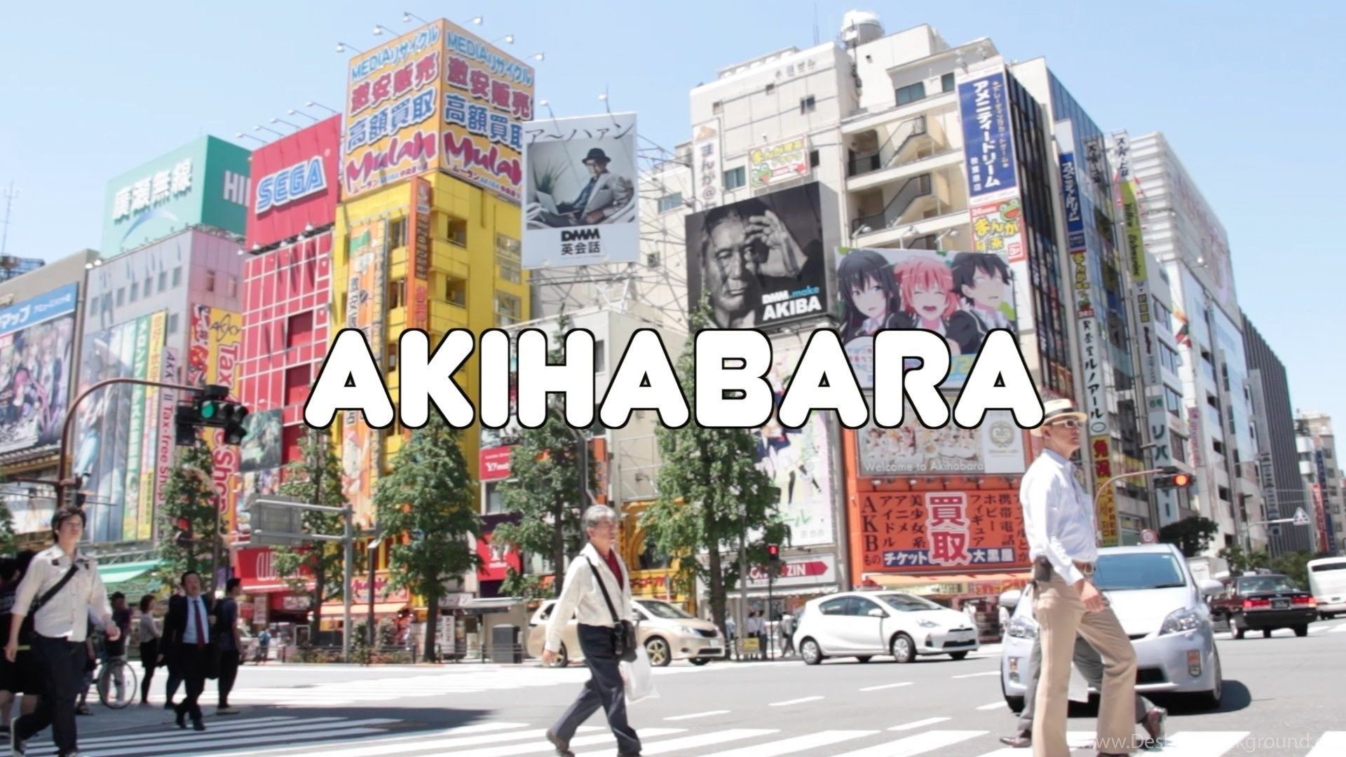 Akihabara & Tokyo Transit (Japan 2015) YouTube Desktop Background