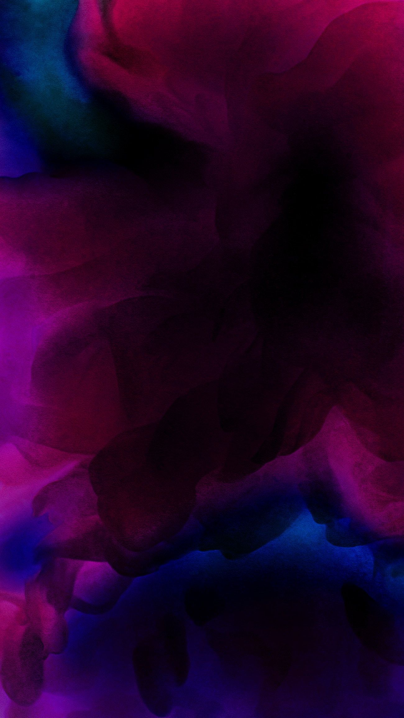 Red, pink, and blue watercolor background. Royalty free illustration