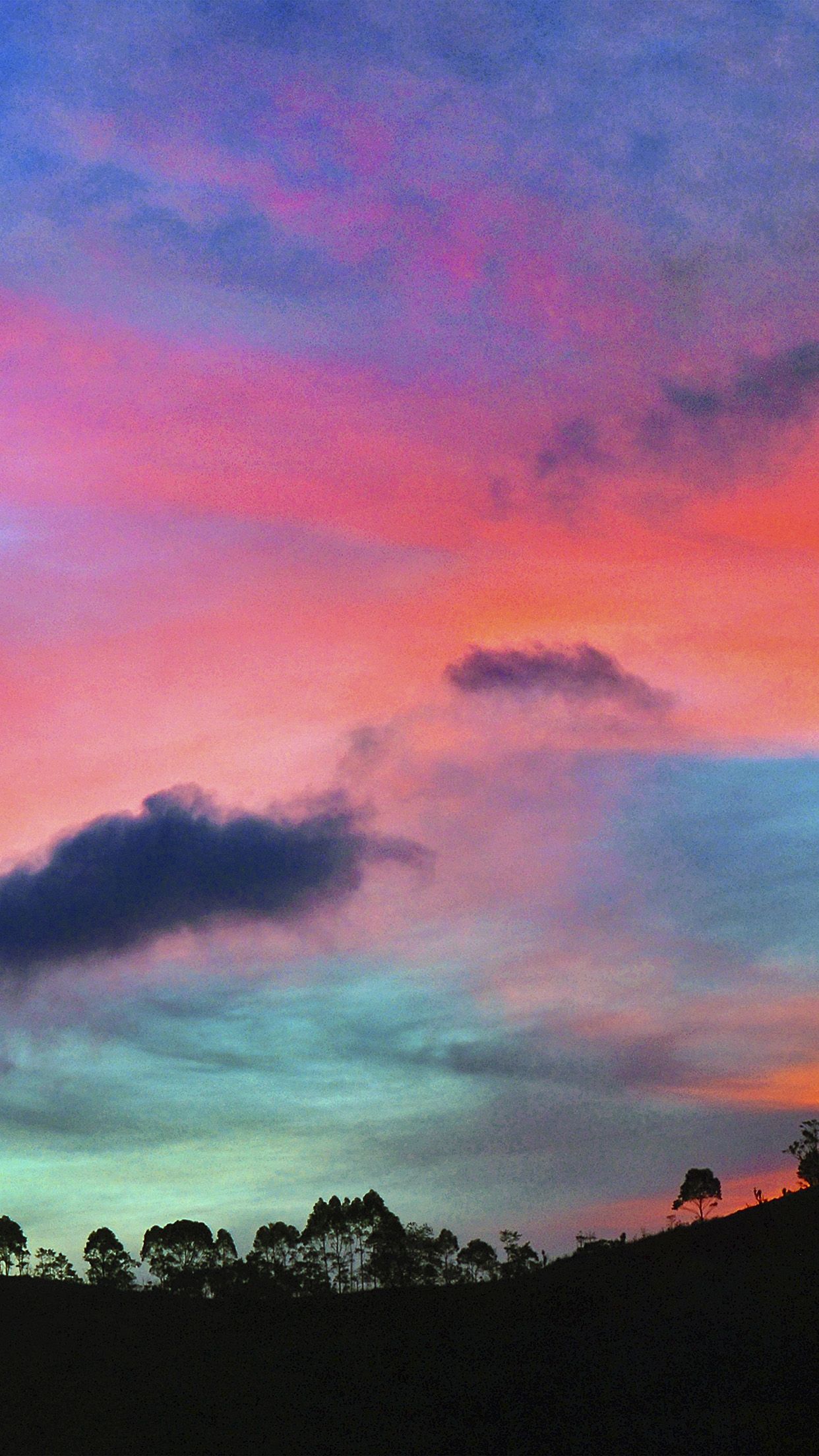 Sky Rainbow Cloud Sunset Nature Android wallpaper HD wallpaper