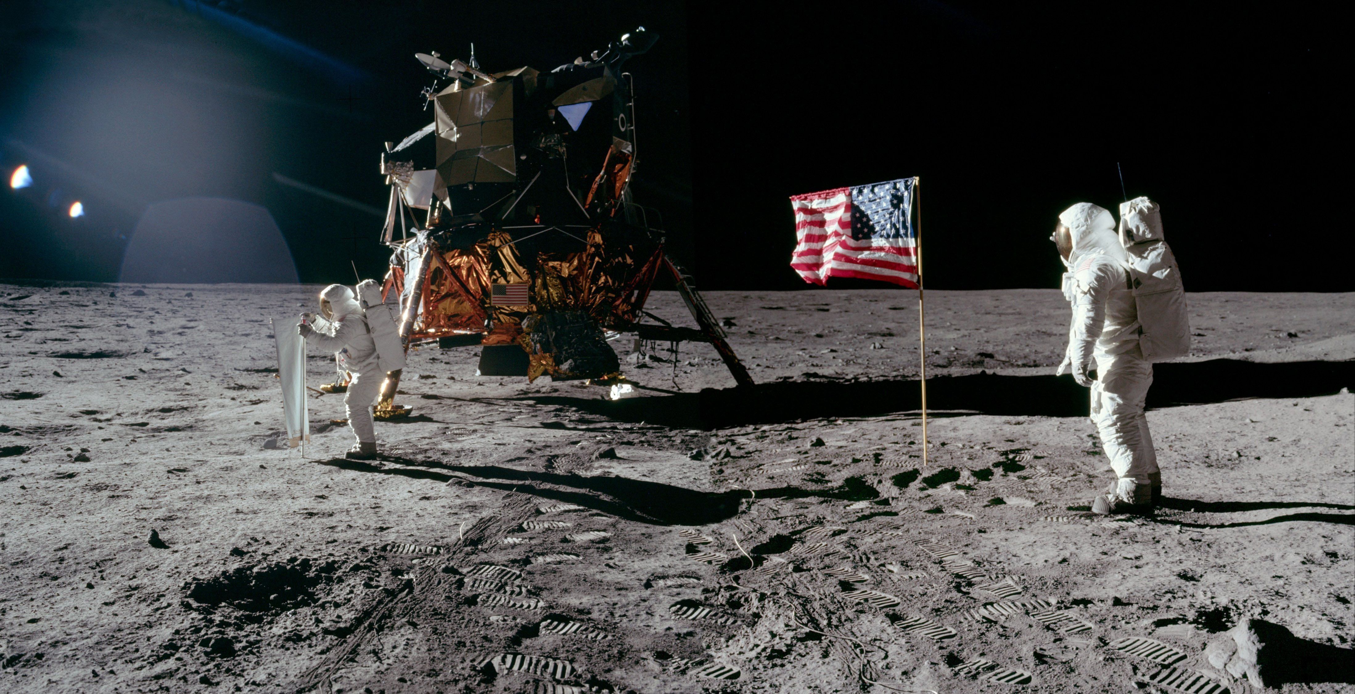 The best wallpapers of the Apollo 11 mission in 4k and other curiosities