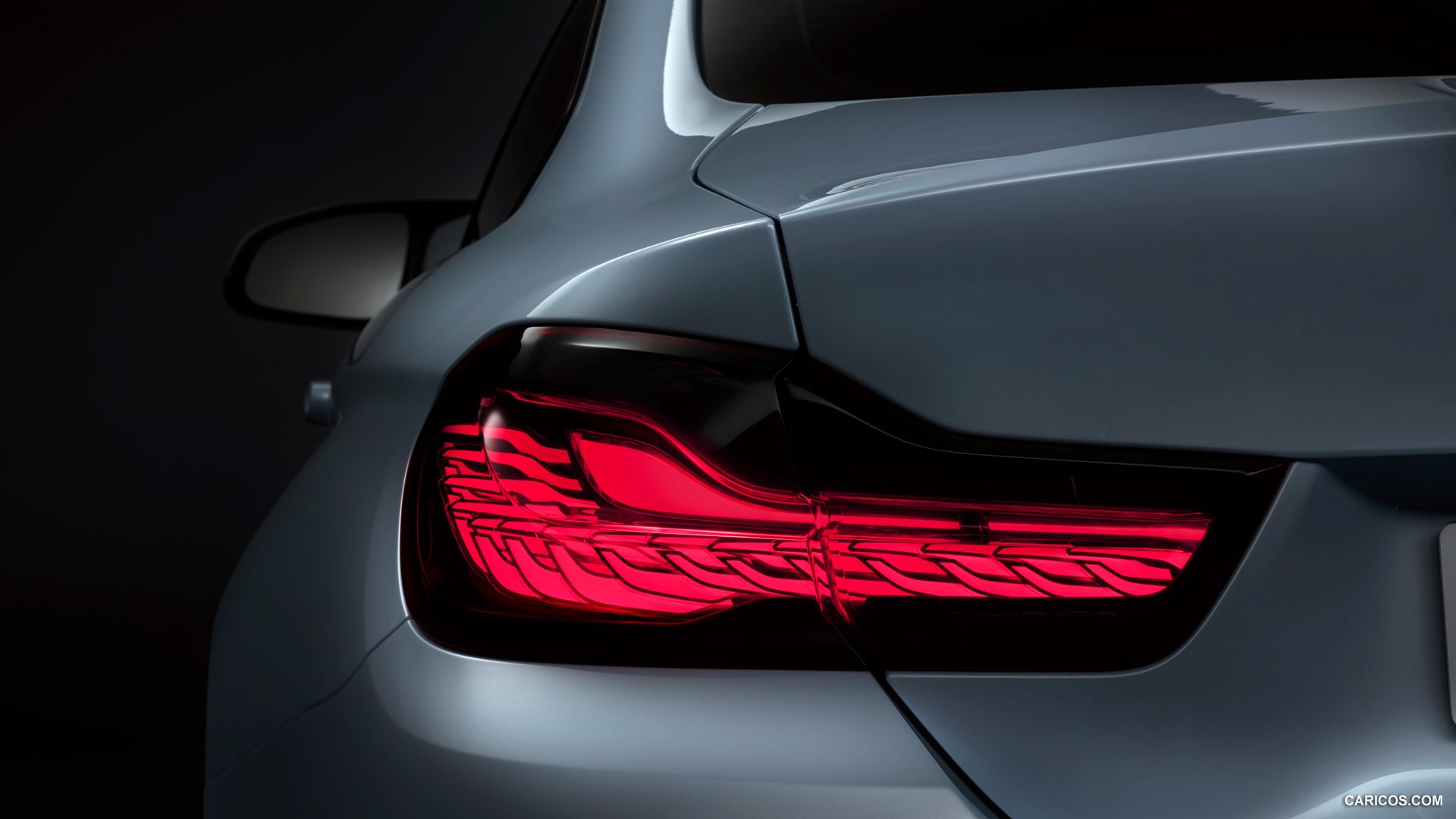 BMW M4 Iconic Lights Concept OLED Light. HD Wallpaper