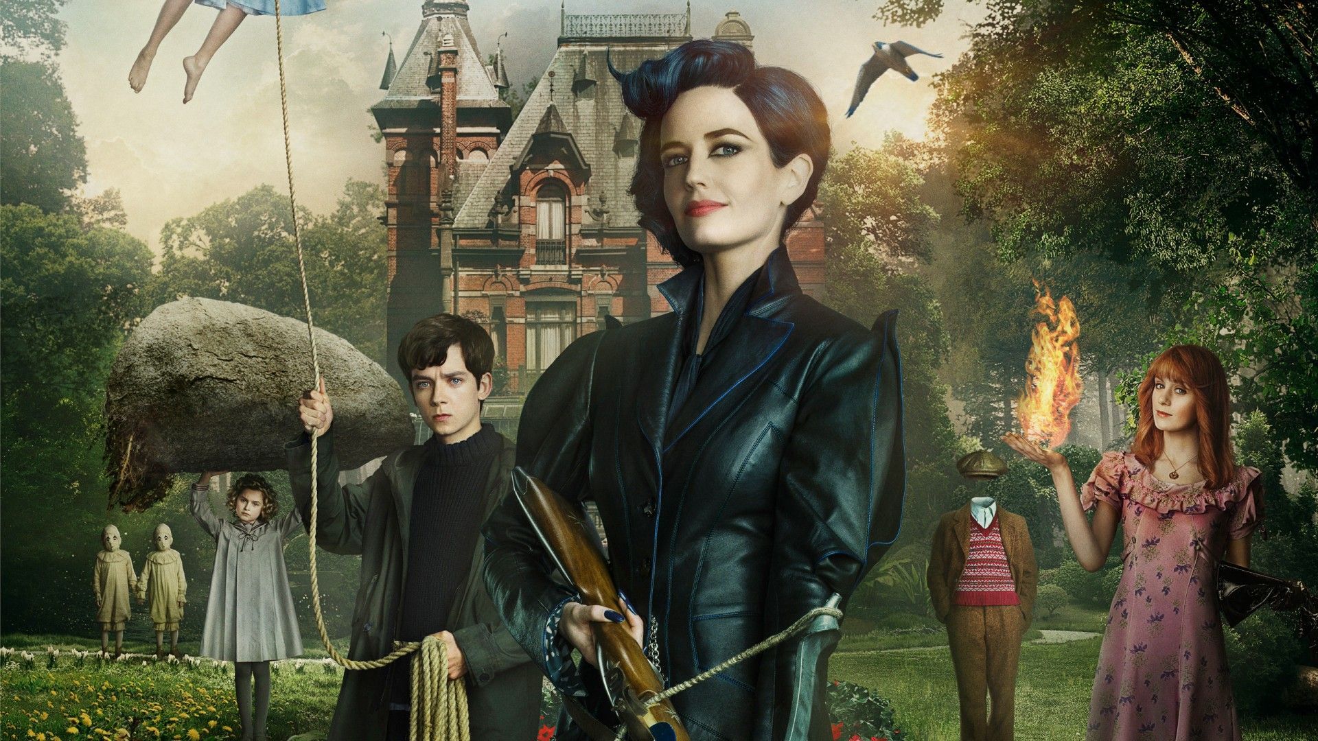 Miss Peregrine's Home for Peculiar Children Wallpaper. HD Wallpaper. Miss peregrines home for peculiar, Home for peculiar children, Peculiar children