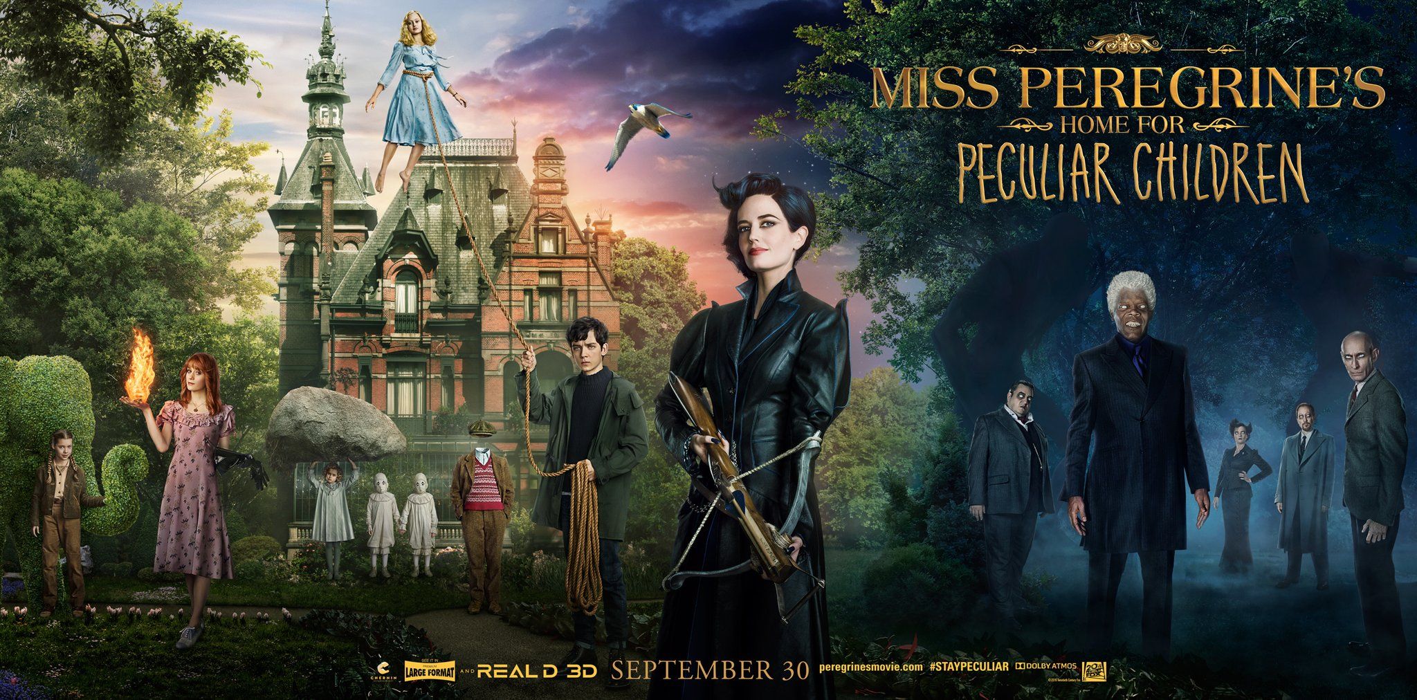 Miss Peregrines Home For Peculiar Children Original Poster, HD Movies, 4k Wallpaper, Image, Background, Photo and Picture