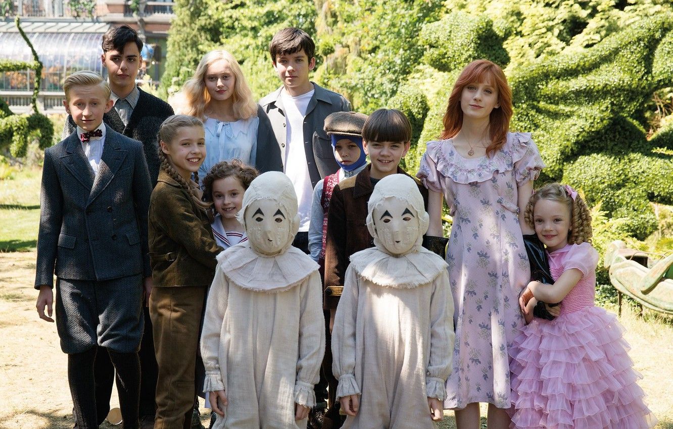Wallpaper cinema, movie, film, cast, kids, Miss Peregrine's Home for Peculiar Children image for desktop, section фильмы