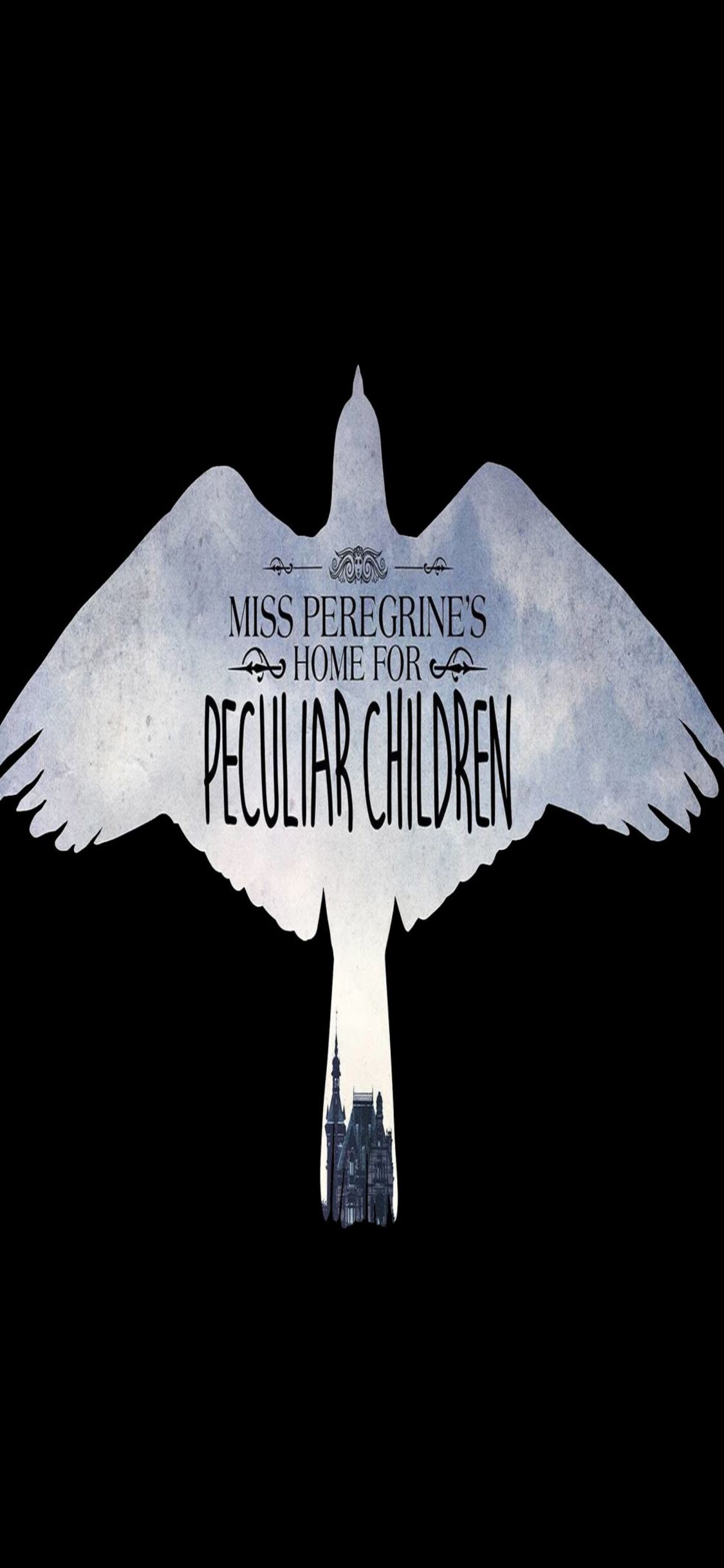 Miss Peregrines Home For Peculiar Children Logo iPhone XS, iPhone 10, iPhone X HD 4k Wallpaper, Image, Background, Photo and Picture