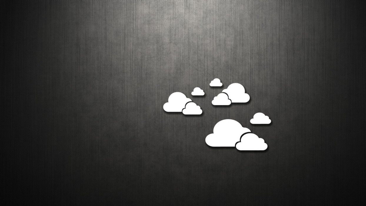 Clouds minimalistic dark metallic simple wallpaperx1080