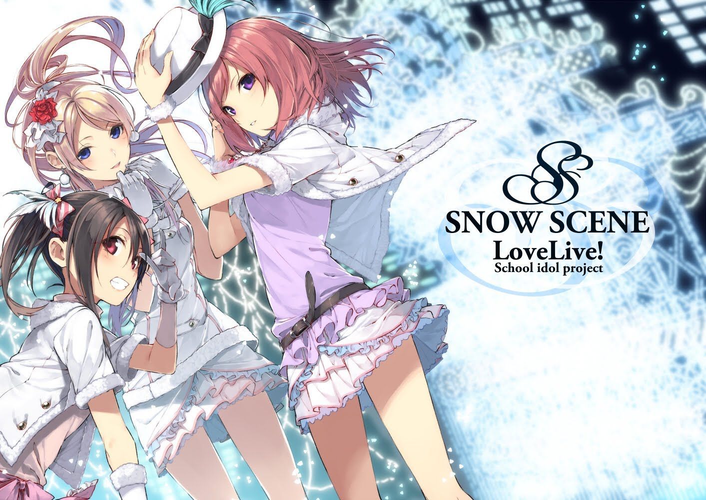 Love Live Snow Halation (In Japanese, Japanese and English Lyrics) = LOVE THIS SOOOOO MUCH! MUST LEARN JAPANESE<3. Anime, Snow scenes, Anime image