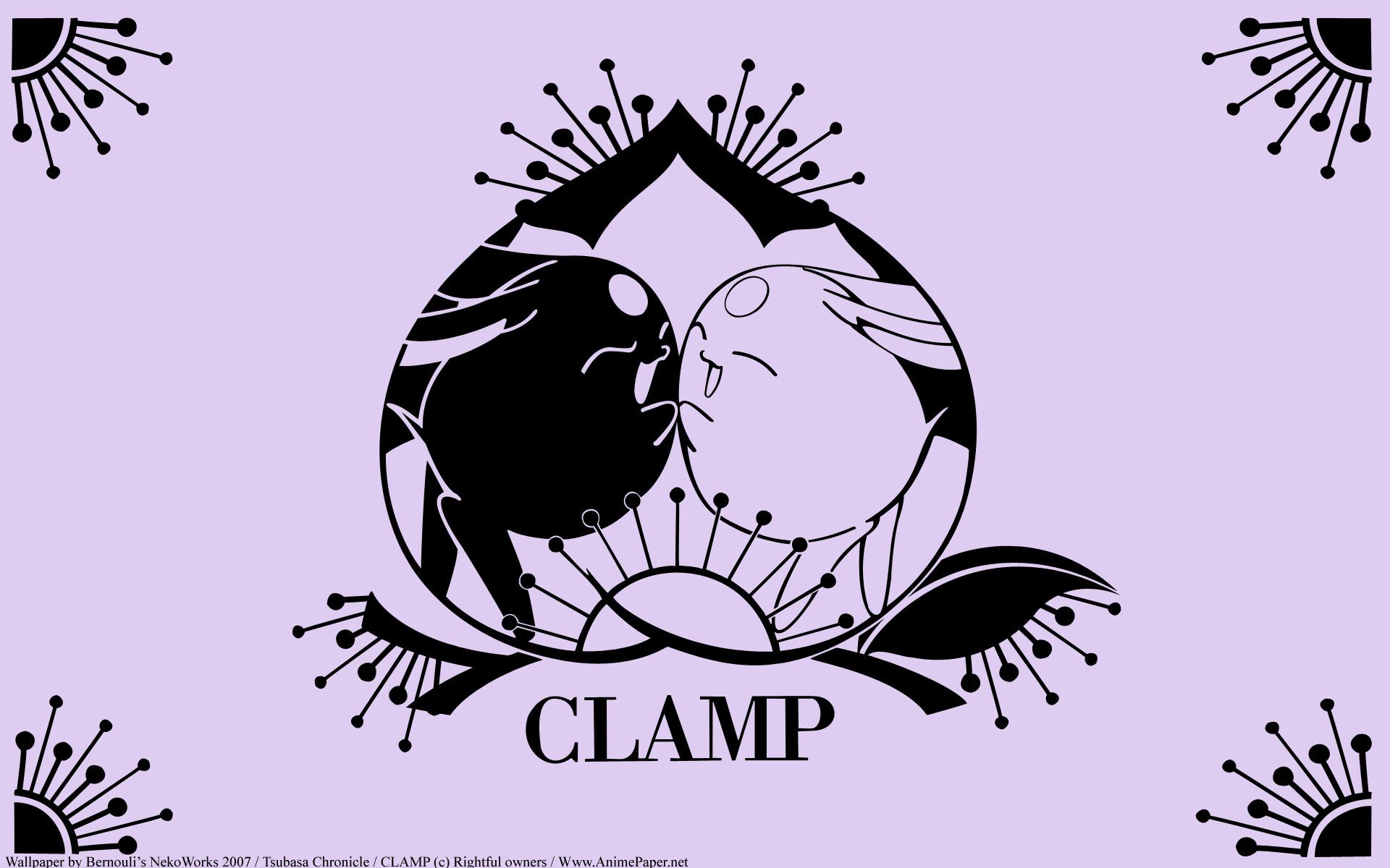 CLAMP Wallpaper: Violaceus