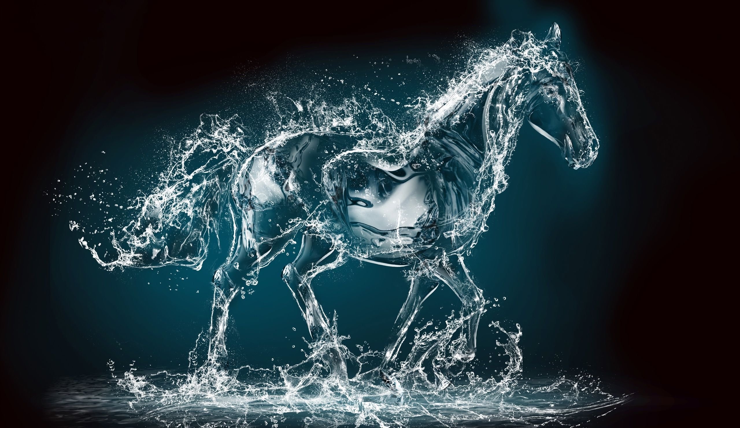 Abstract Horse Wallpaper Free Abstract Horse Background