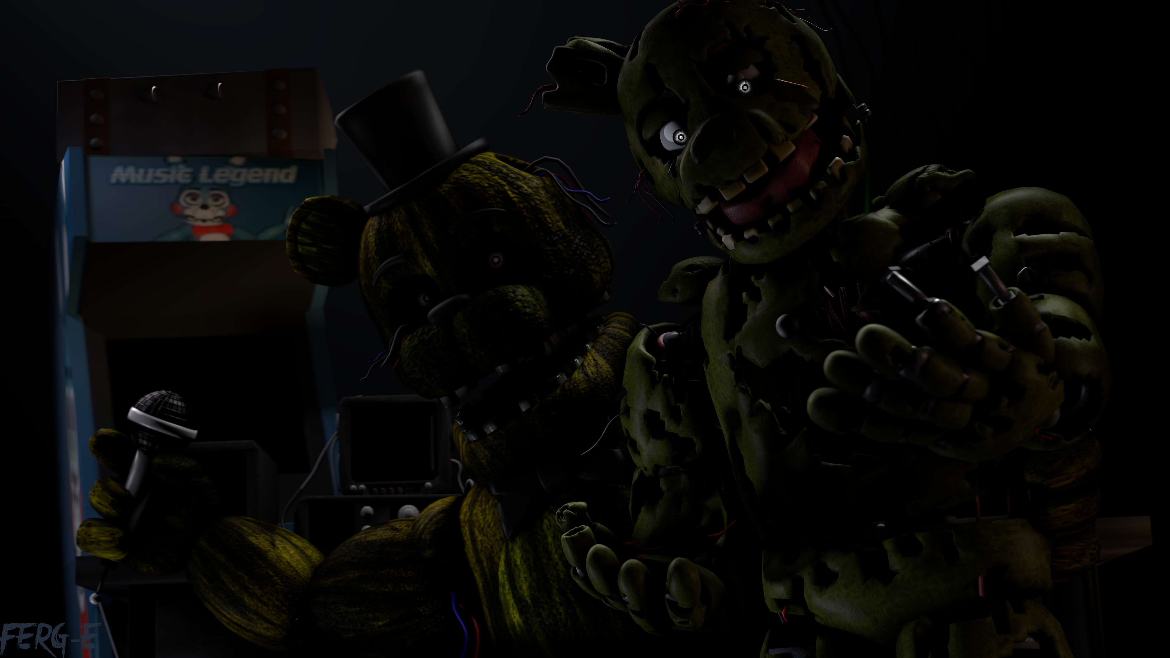 Come find me фнаф. Five Nights at Freddy's 3. Игрофильм ФНАФ 3. ФНАФ кооп 3.