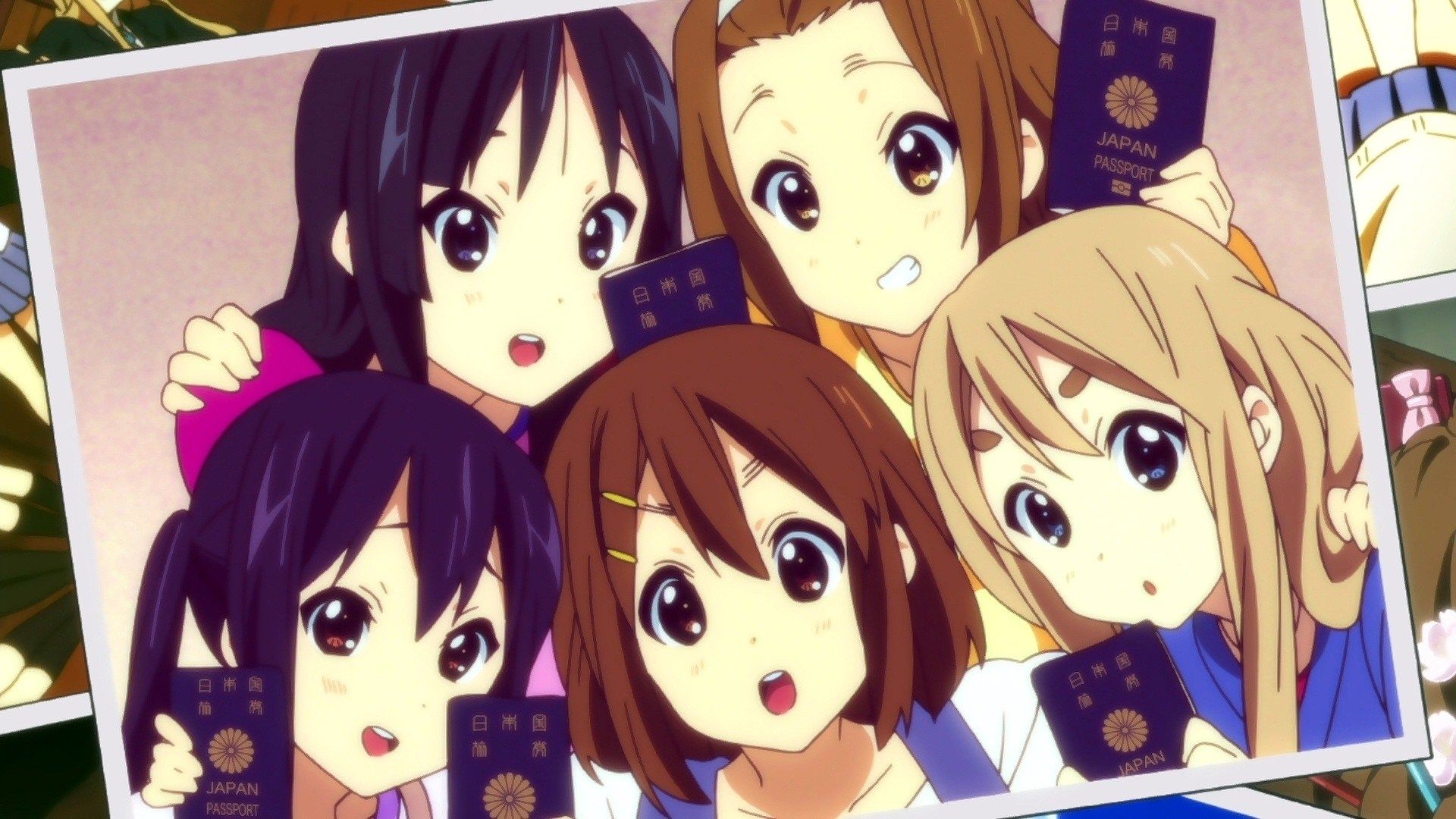 Download Kawaii Anime K-on! Characters Wallpaper