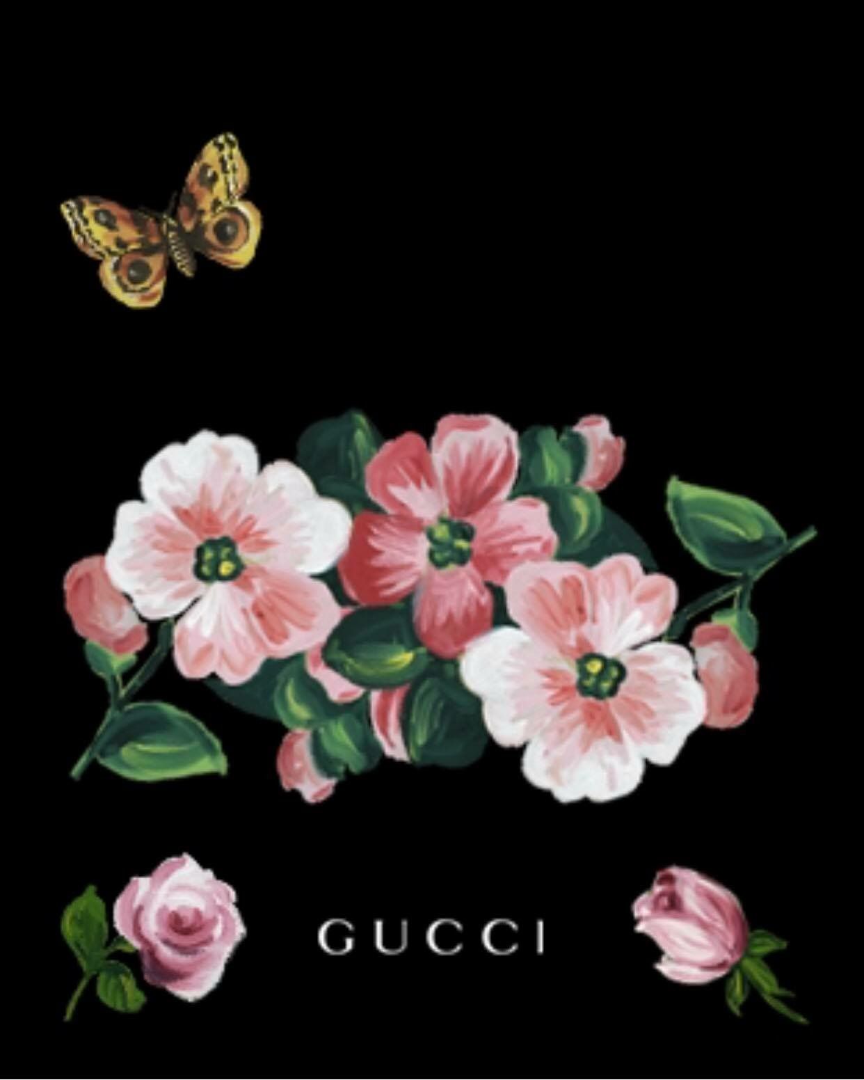 Gucci Rose Wallpapers - Wallpaper Cave