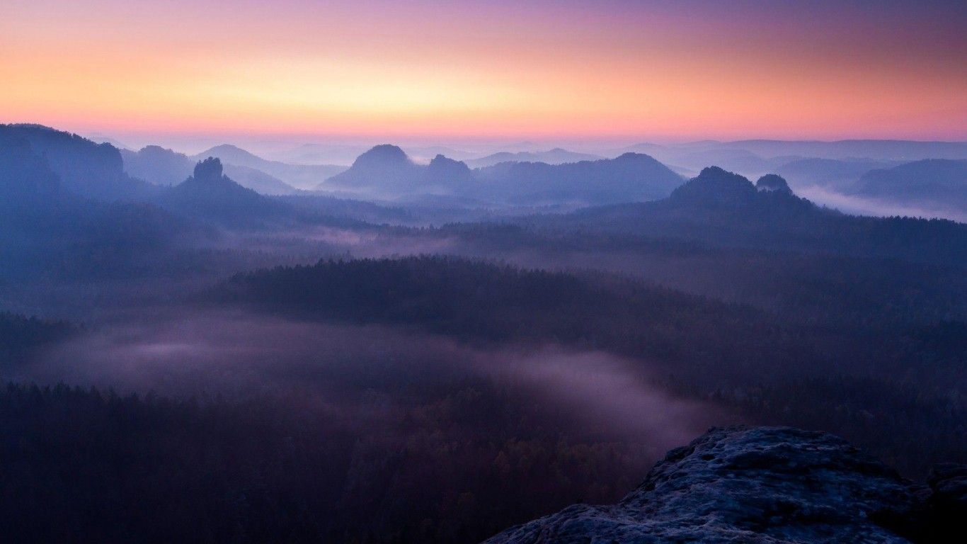 Yosemite Valley Morning Fog Wallpapers - Wallpaper Cave