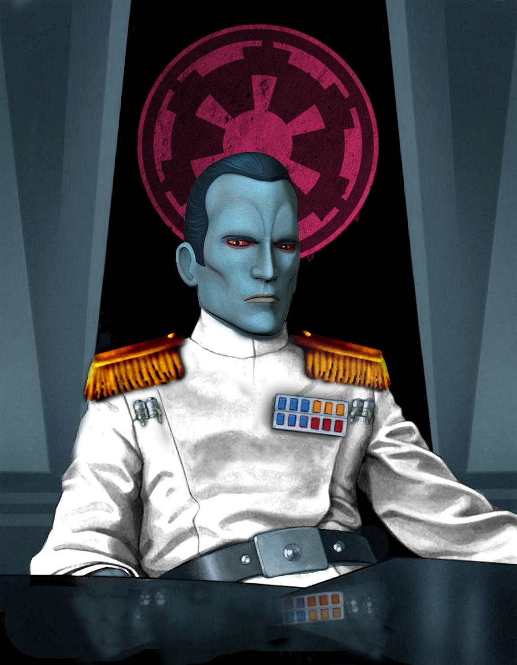Гранд Адмирал Траун Звездные войны арт