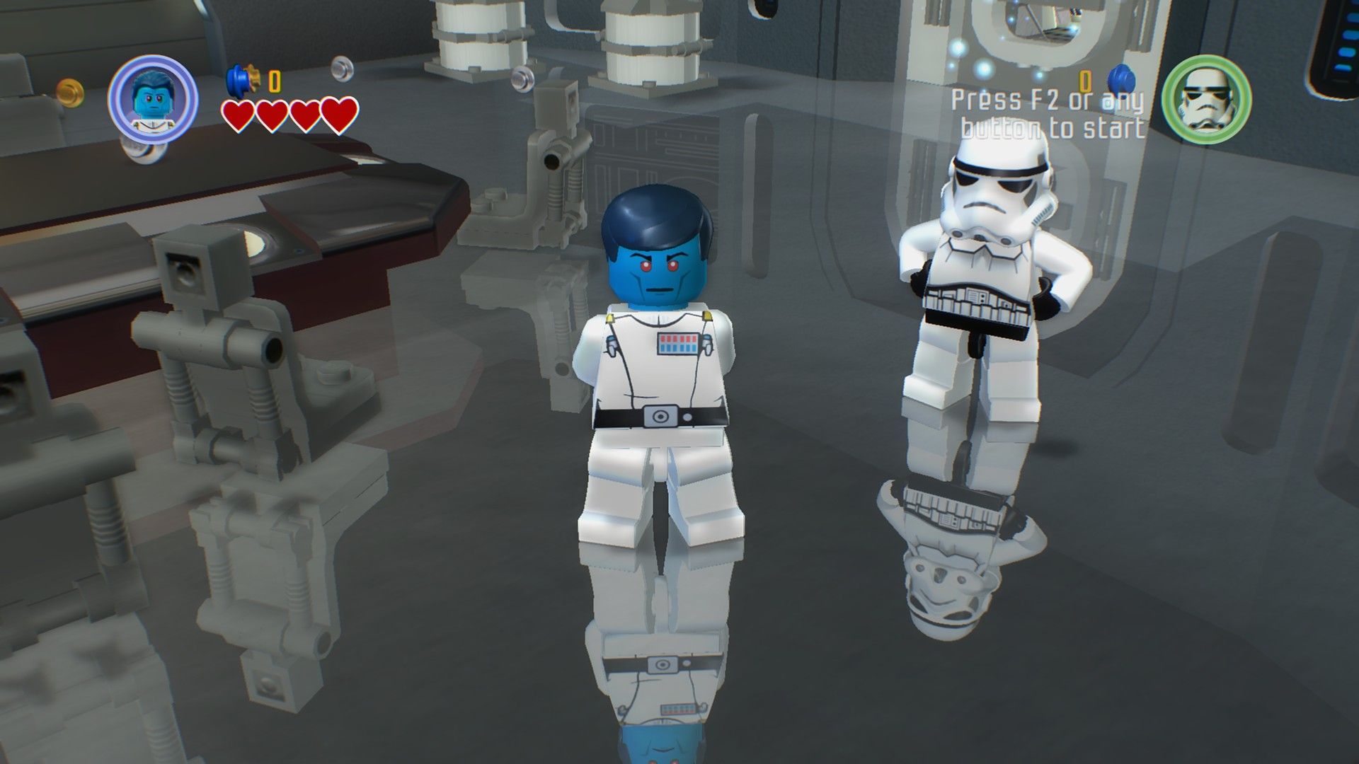 Grand Admiral Thrawn addon Star Wars Modernized Character Texture Pack for LEGO Star Wars: The Complete Saga
