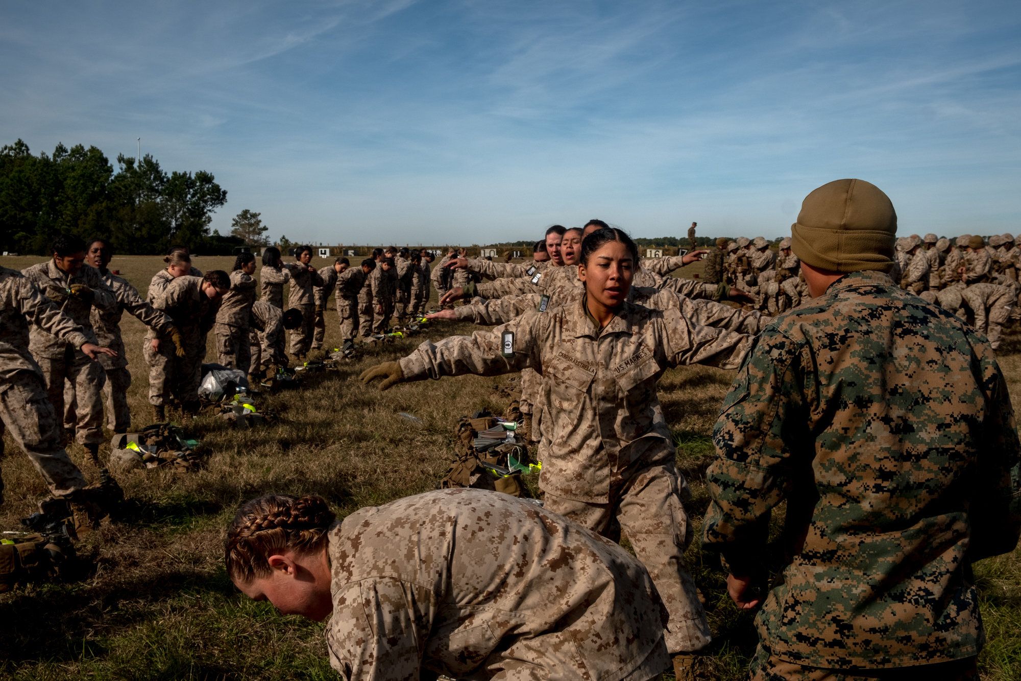 Women at a Marine Boot Camp Represent an Identity Crisis for the Corps