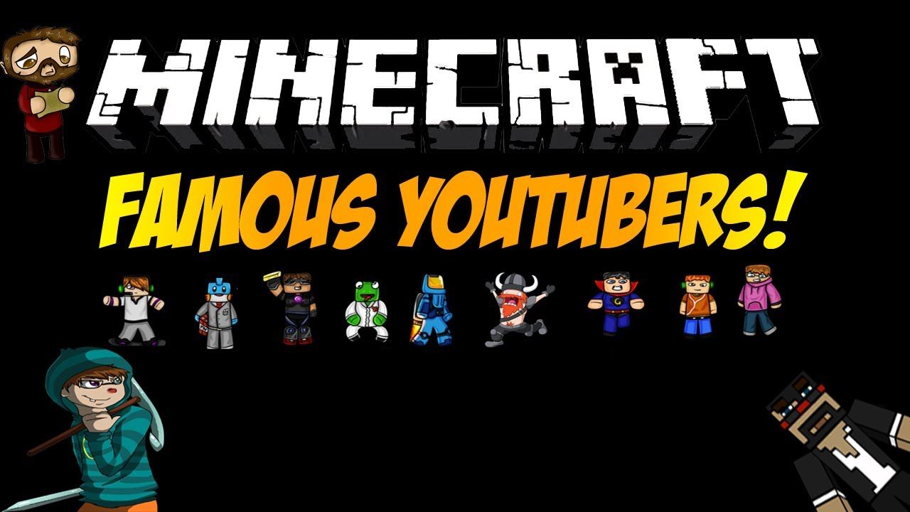 famous minecraft youtubers in real life