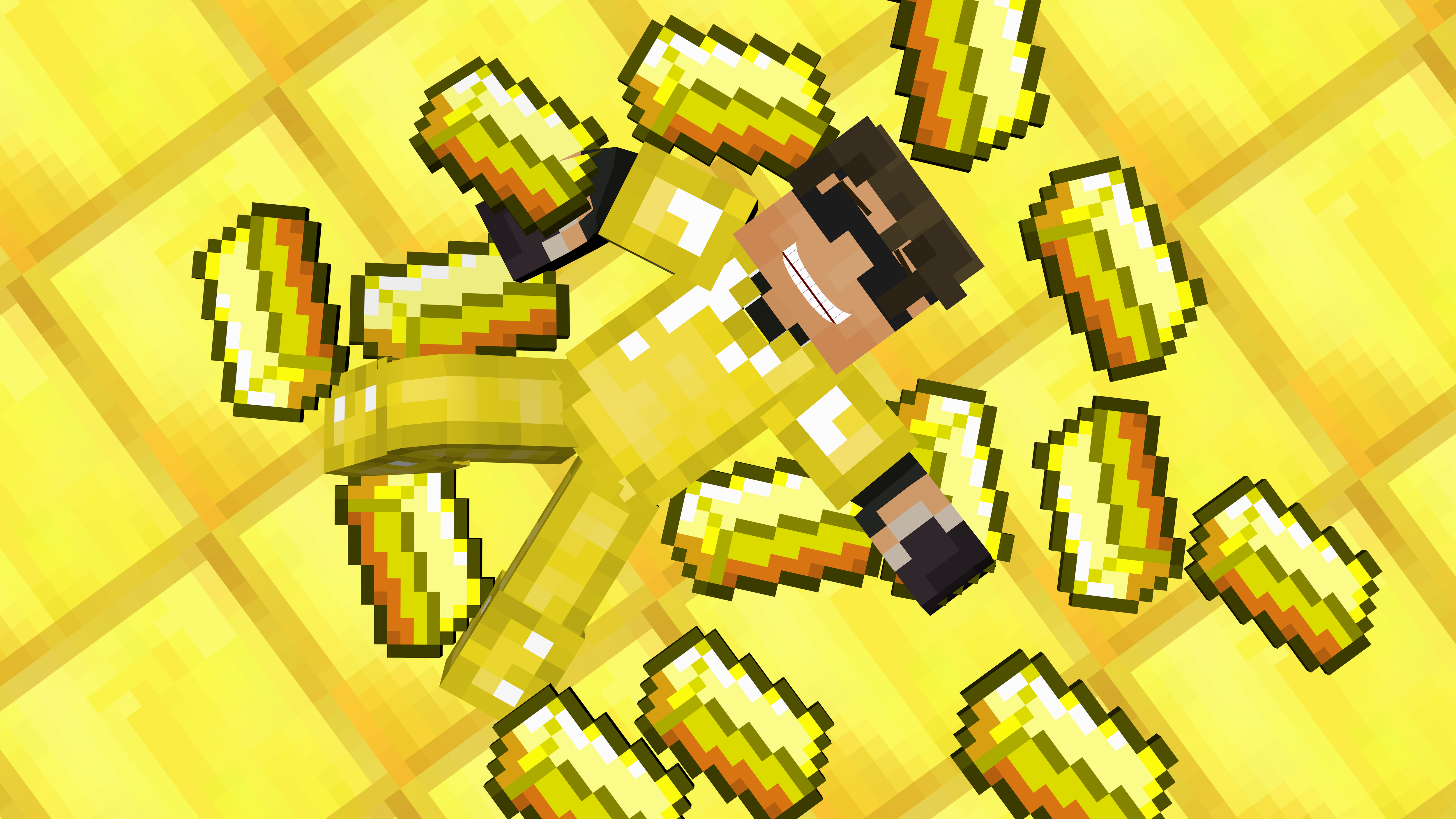 gold minecraft wallpaper